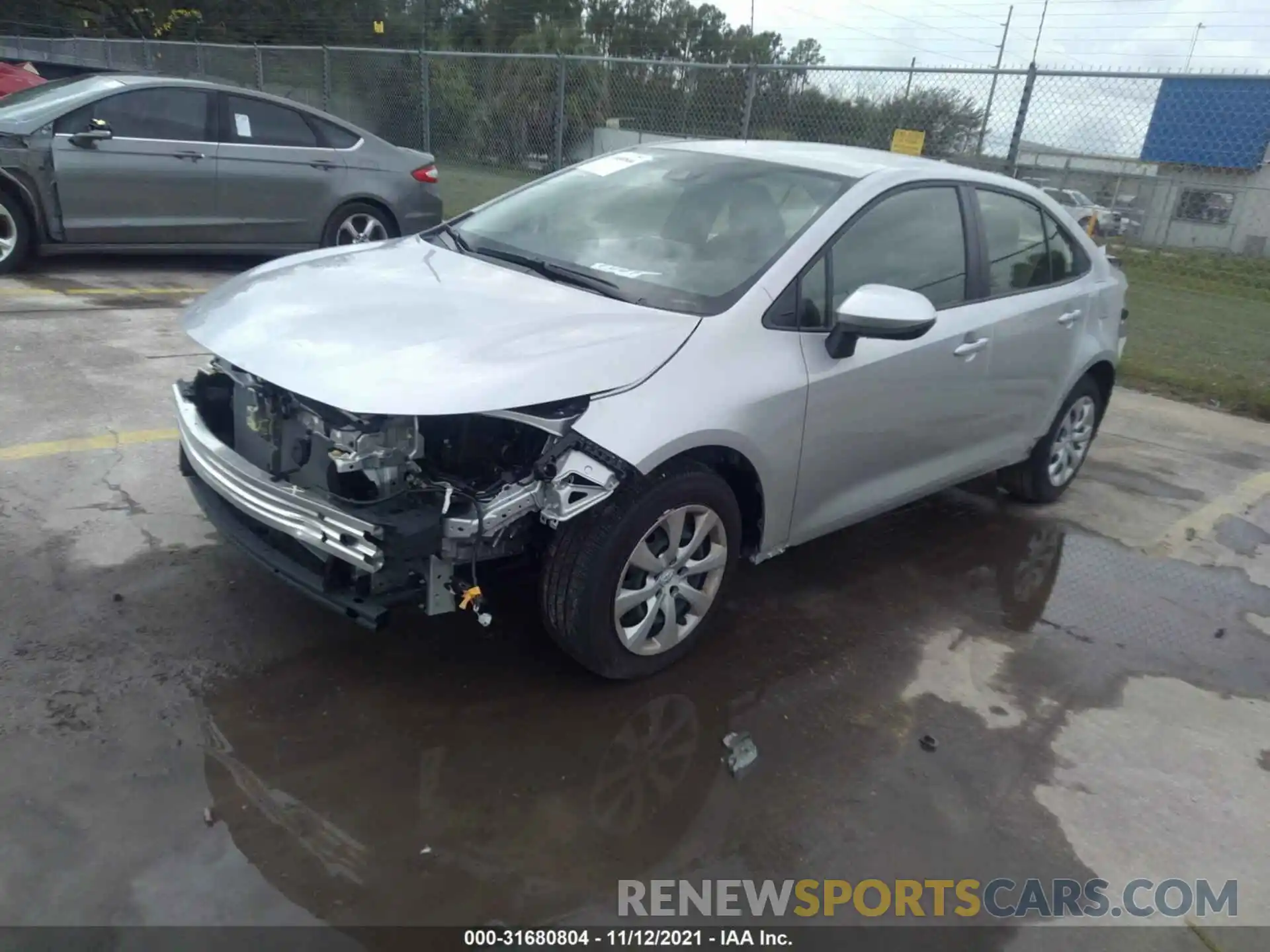 2 Photograph of a damaged car JTDEPMAEXNJ201165 TOYOTA COROLLA 2022