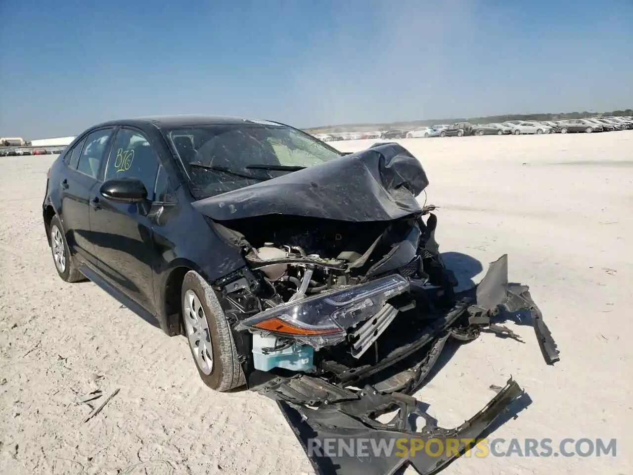 1 Photograph of a damaged car JTDEPMAEXNJ202106 TOYOTA COROLLA 2022