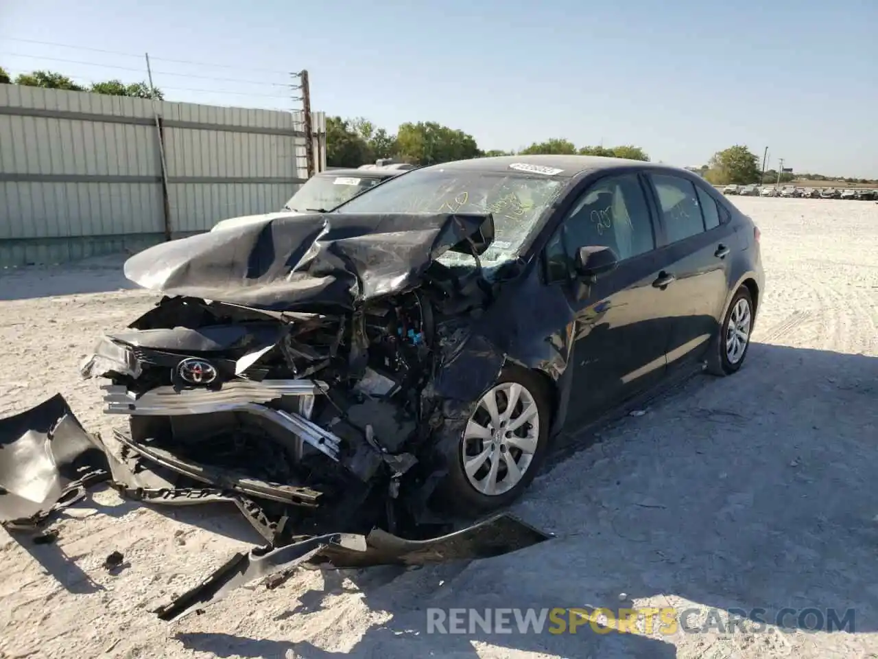 2 Photograph of a damaged car JTDEPMAEXNJ202106 TOYOTA COROLLA 2022