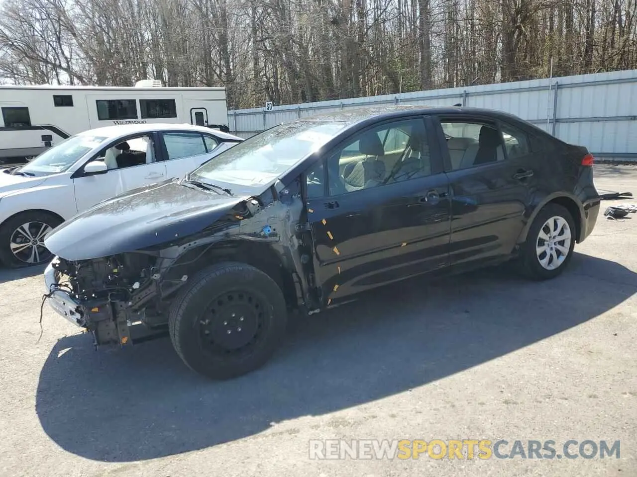 1 Photograph of a damaged car JTDEPMAEXNJ203885 TOYOTA COROLLA 2022