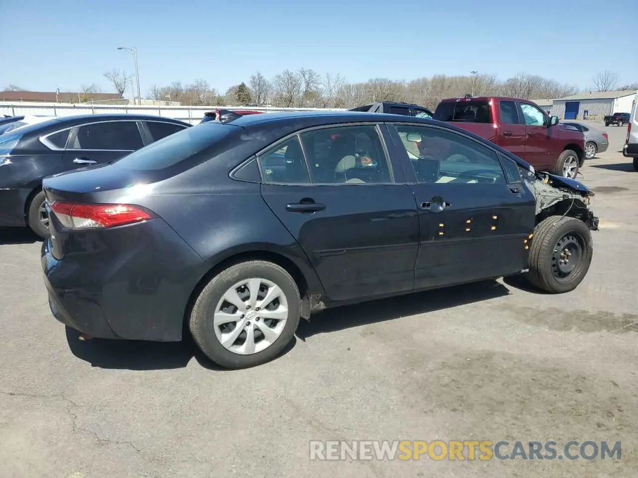 3 Photograph of a damaged car JTDEPMAEXNJ203885 TOYOTA COROLLA 2022