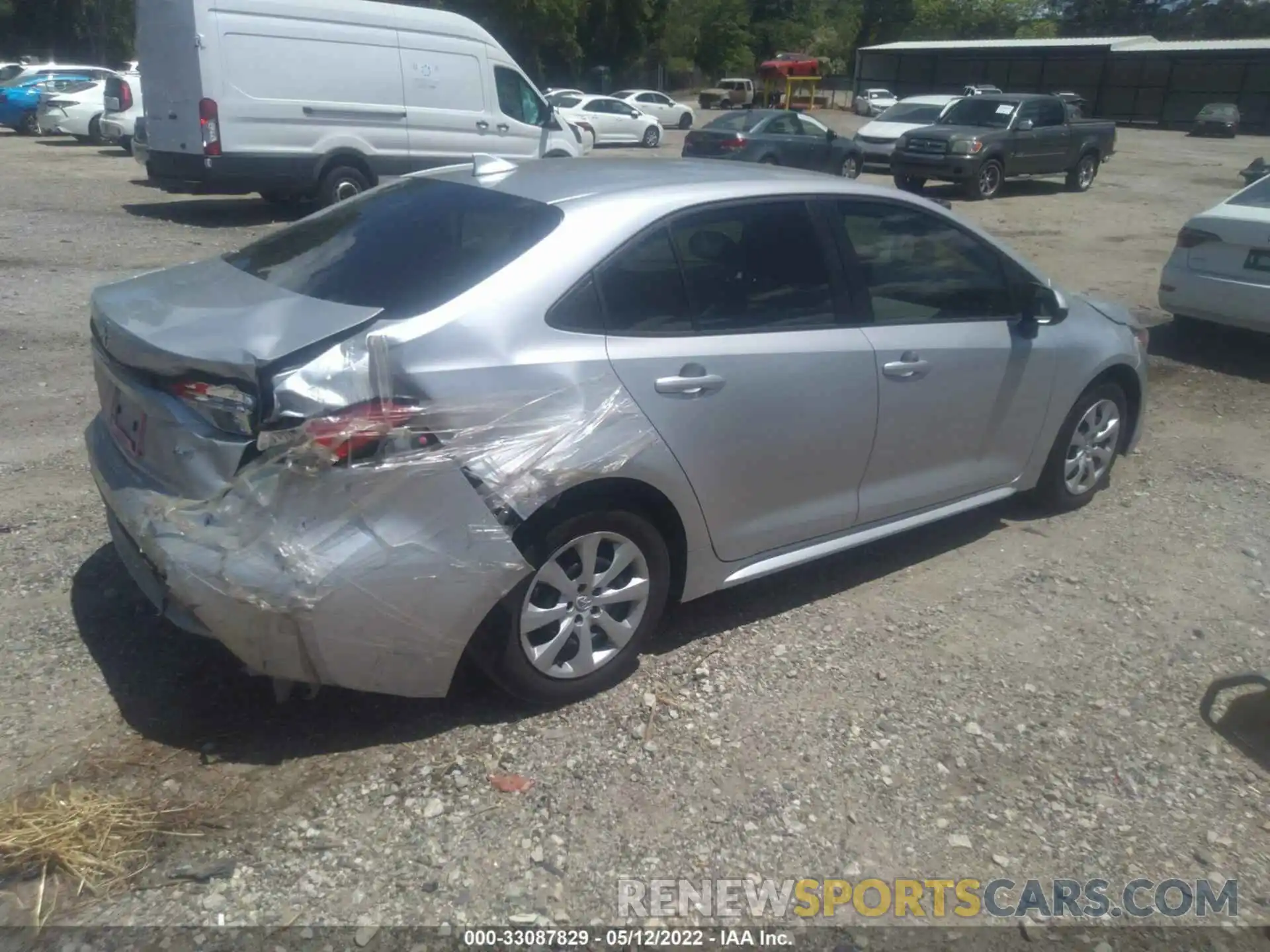 4 Photograph of a damaged car JTDEPMAEXNJ203952 TOYOTA COROLLA 2022