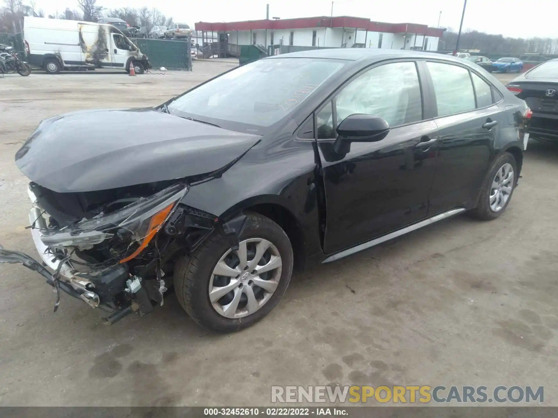 2 Photograph of a damaged car JTDEPMAEXNJ204941 TOYOTA COROLLA 2022