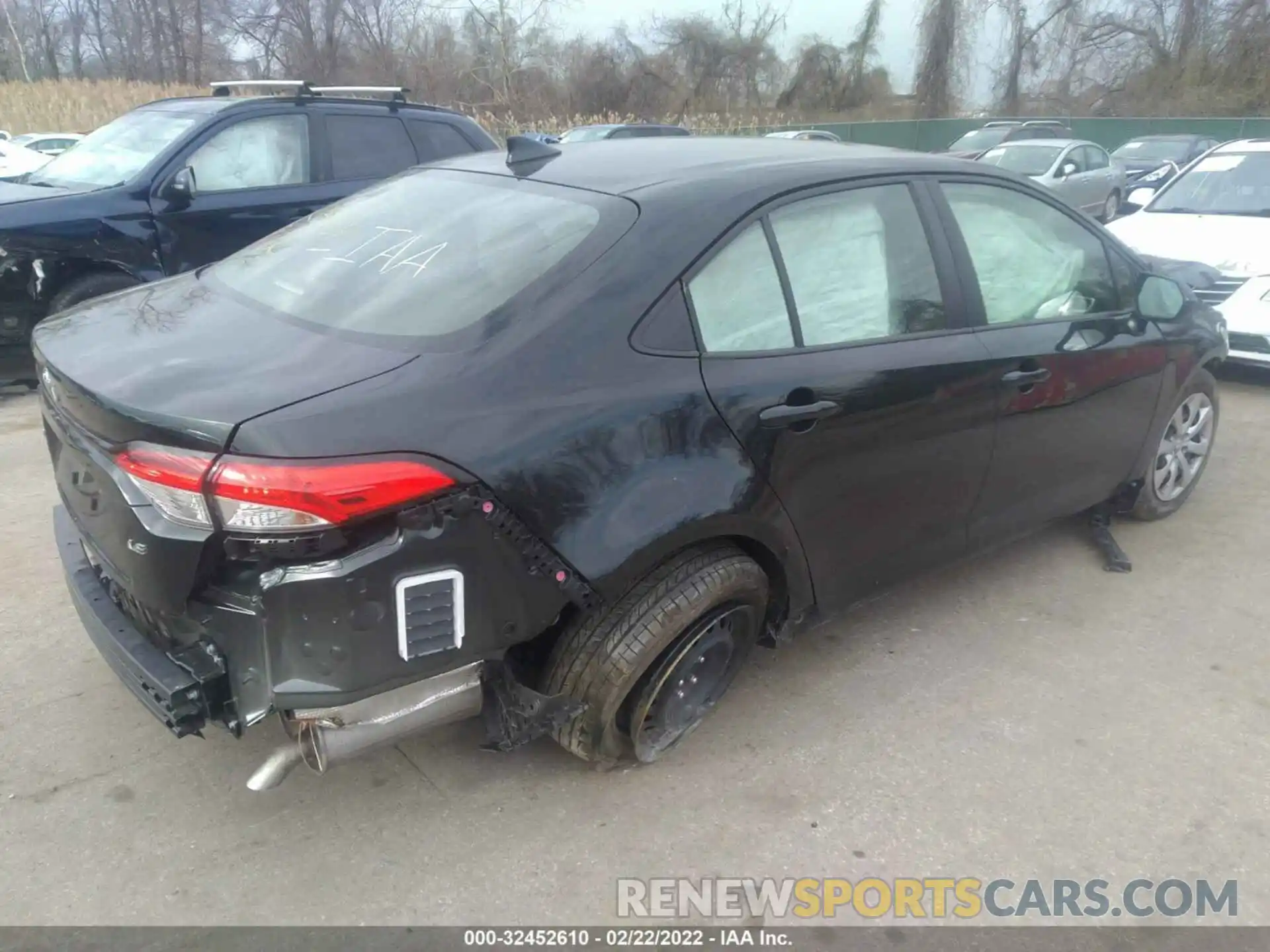 4 Photograph of a damaged car JTDEPMAEXNJ204941 TOYOTA COROLLA 2022