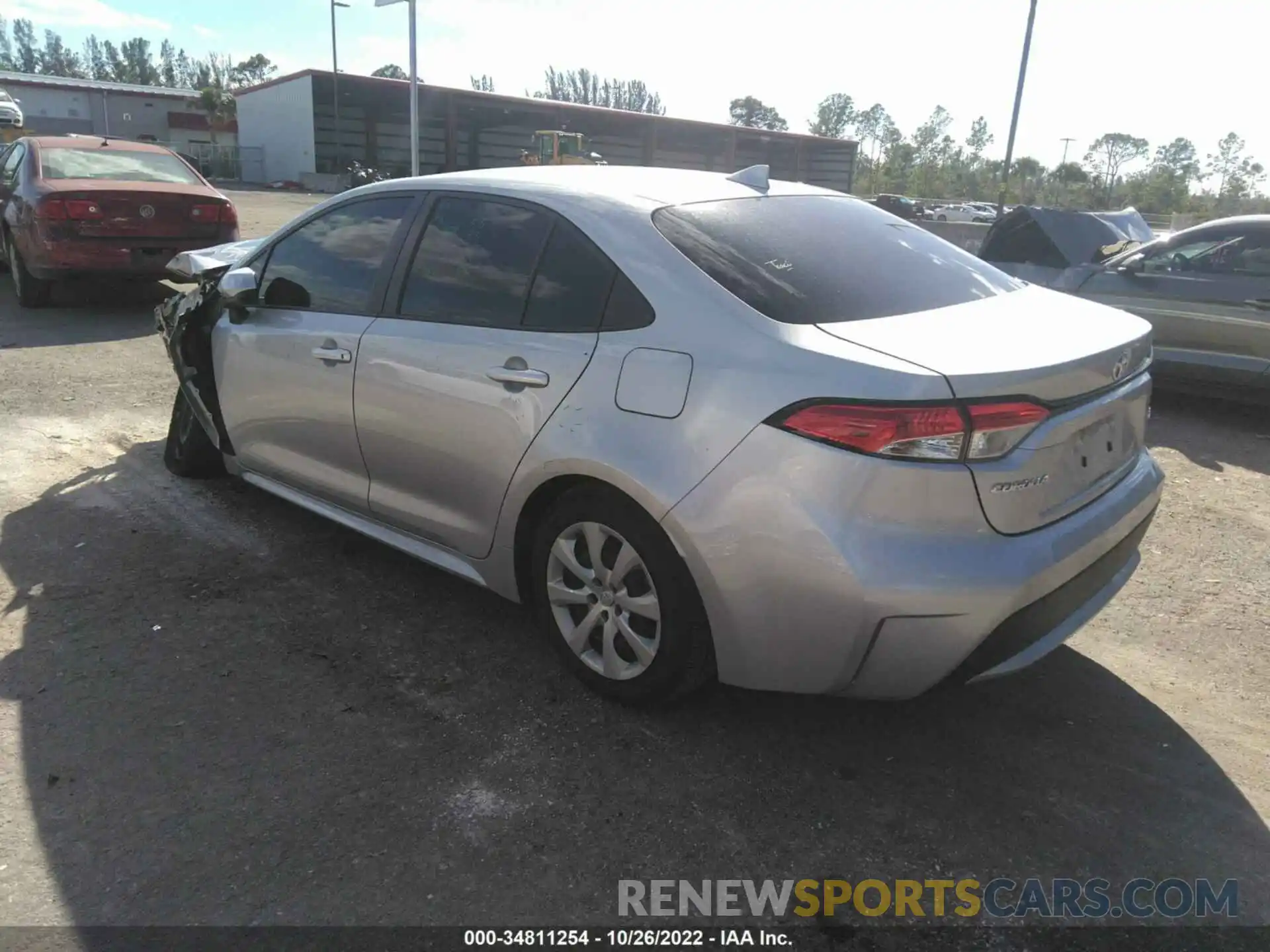 3 Photograph of a damaged car JTDEPMAEXNJ205006 TOYOTA COROLLA 2022