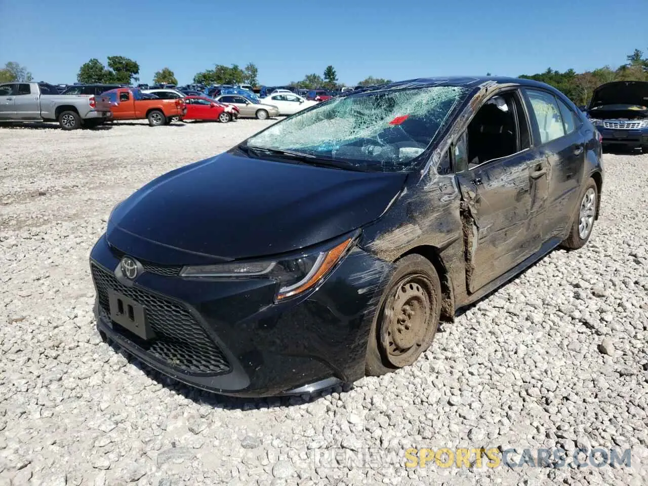 2 Photograph of a damaged car JTDEPMAEXNJ208309 TOYOTA COROLLA 2022