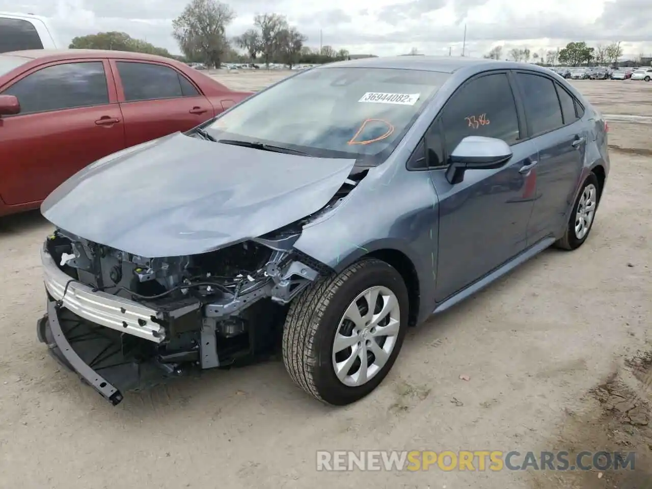 2 Photograph of a damaged car JTDEPMAEXNJ209153 TOYOTA COROLLA 2022