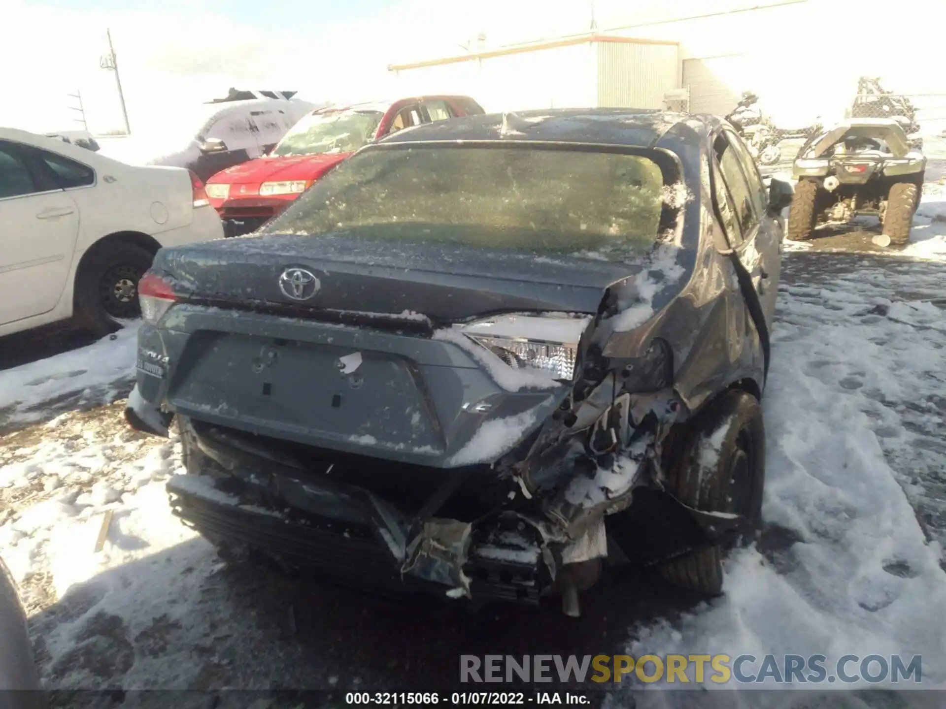 6 Photograph of a damaged car JTDEPMAEXNJ209539 TOYOTA COROLLA 2022