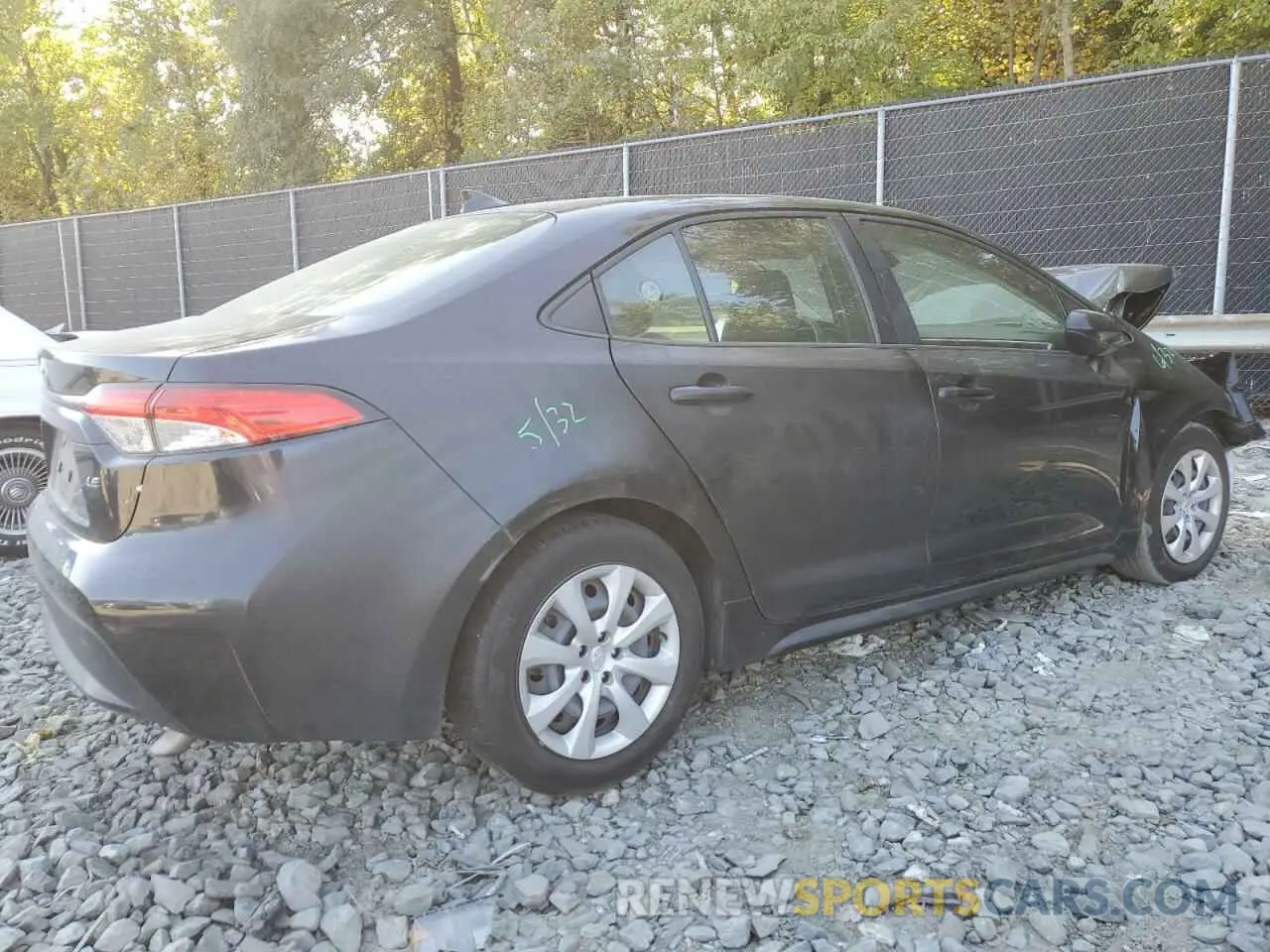 3 Photograph of a damaged car JTDEPMAEXNJ209833 TOYOTA COROLLA 2022
