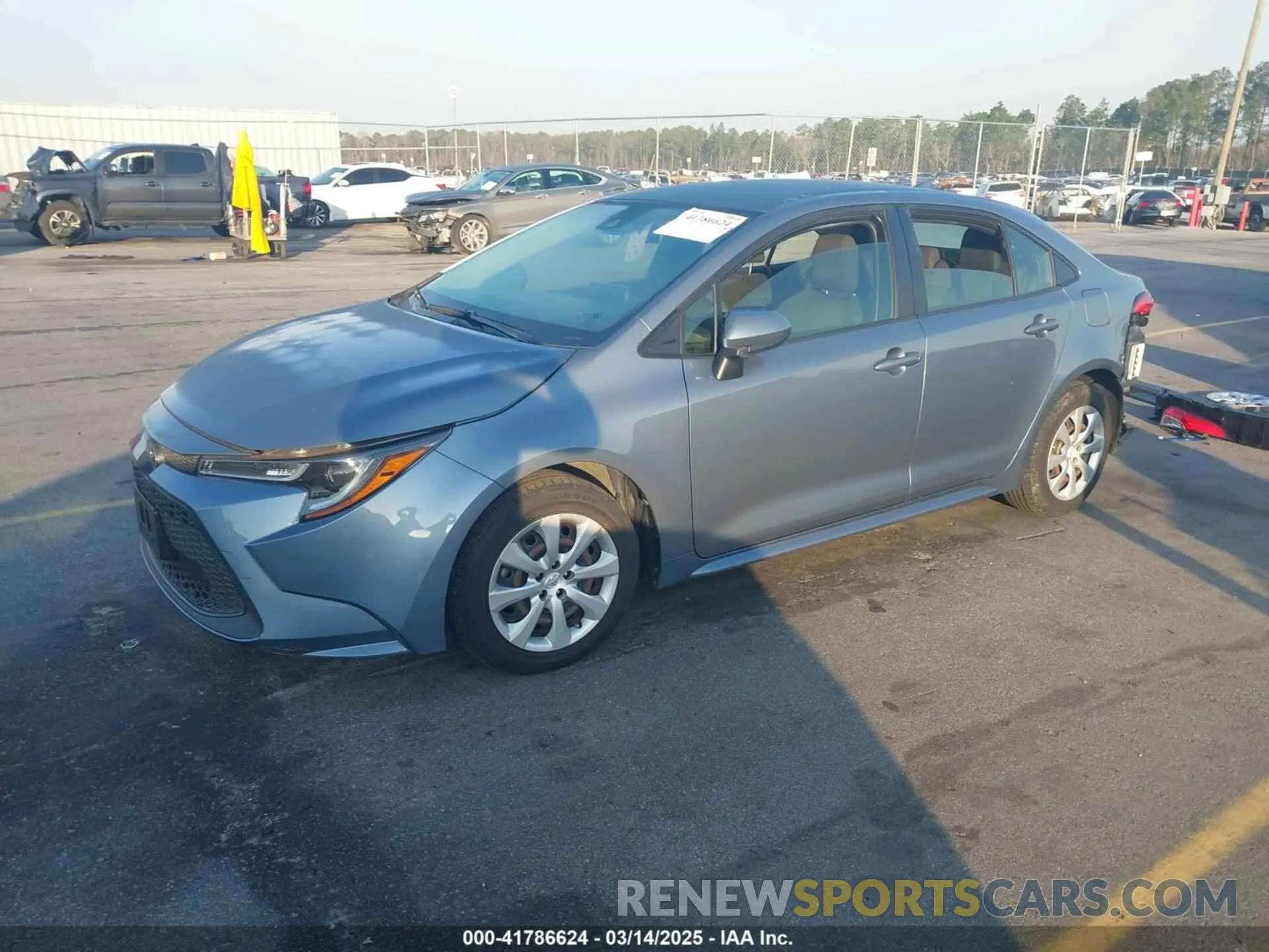 2 Photograph of a damaged car JTDEPMAEXNJ210142 TOYOTA COROLLA 2022