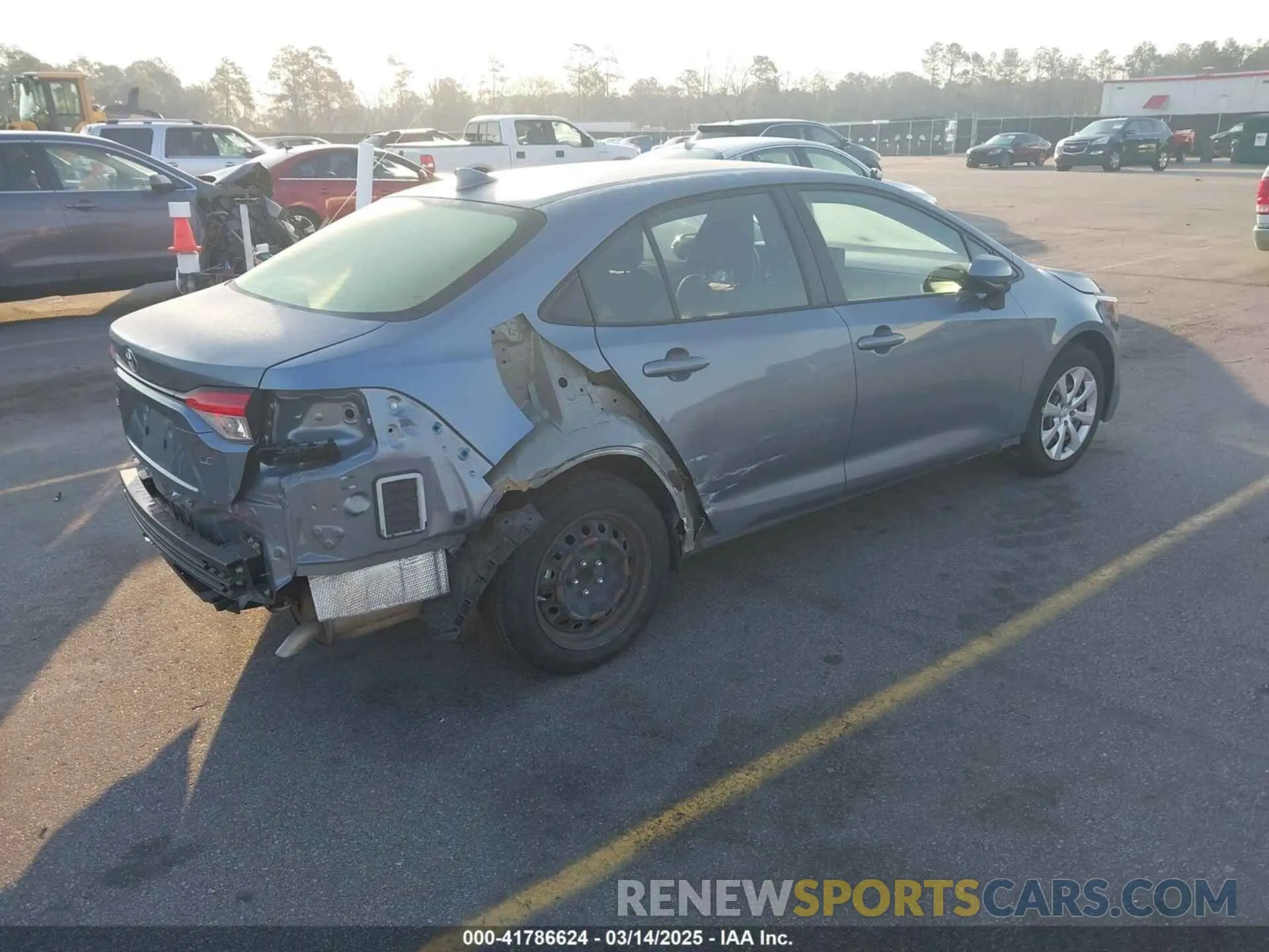 4 Photograph of a damaged car JTDEPMAEXNJ210142 TOYOTA COROLLA 2022