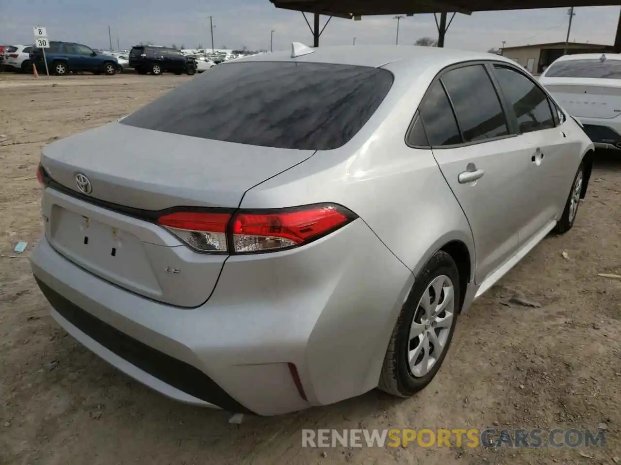 4 Photograph of a damaged car JTDEPMAEXNJ210772 TOYOTA COROLLA 2022