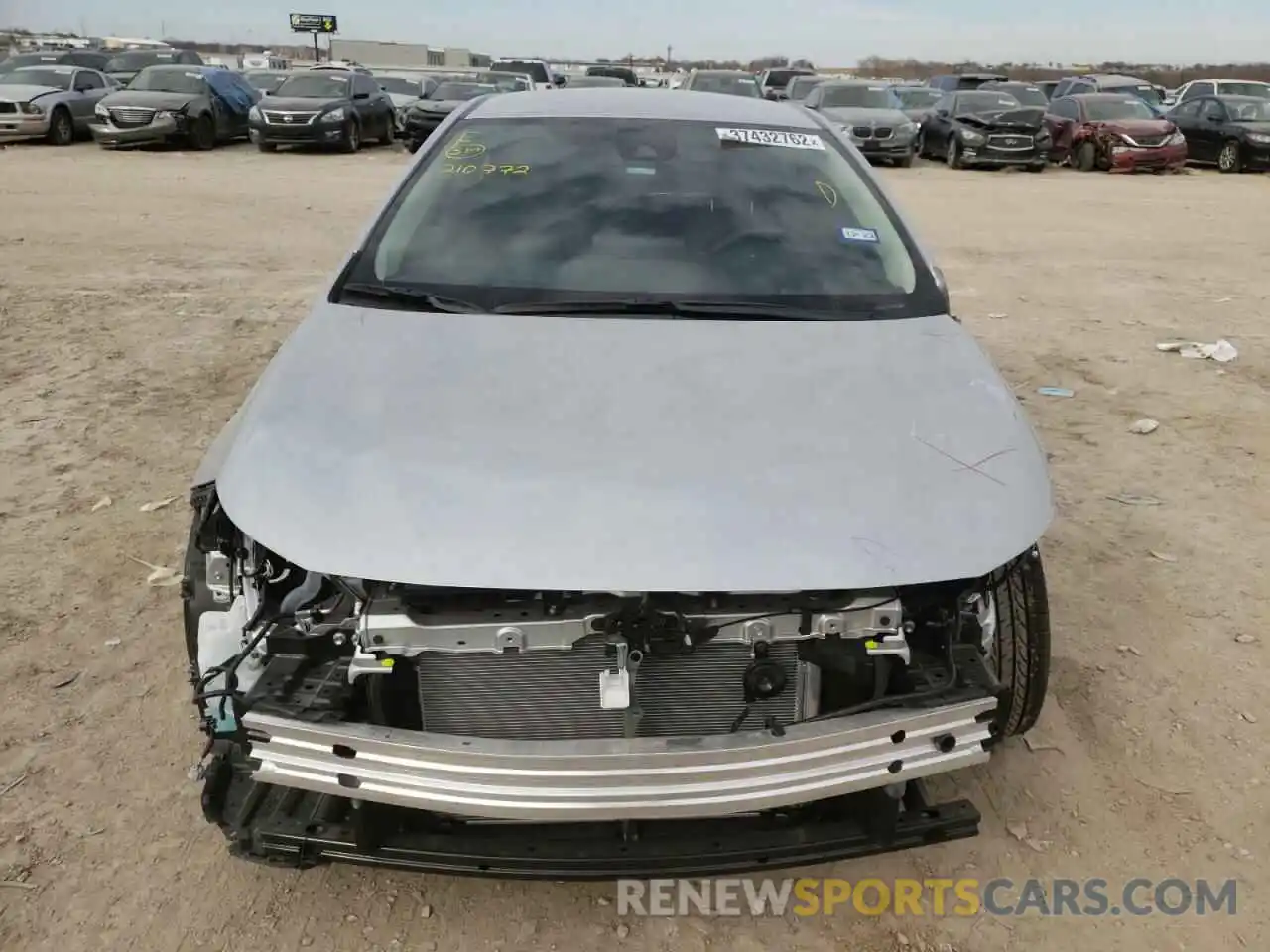 9 Photograph of a damaged car JTDEPMAEXNJ210772 TOYOTA COROLLA 2022