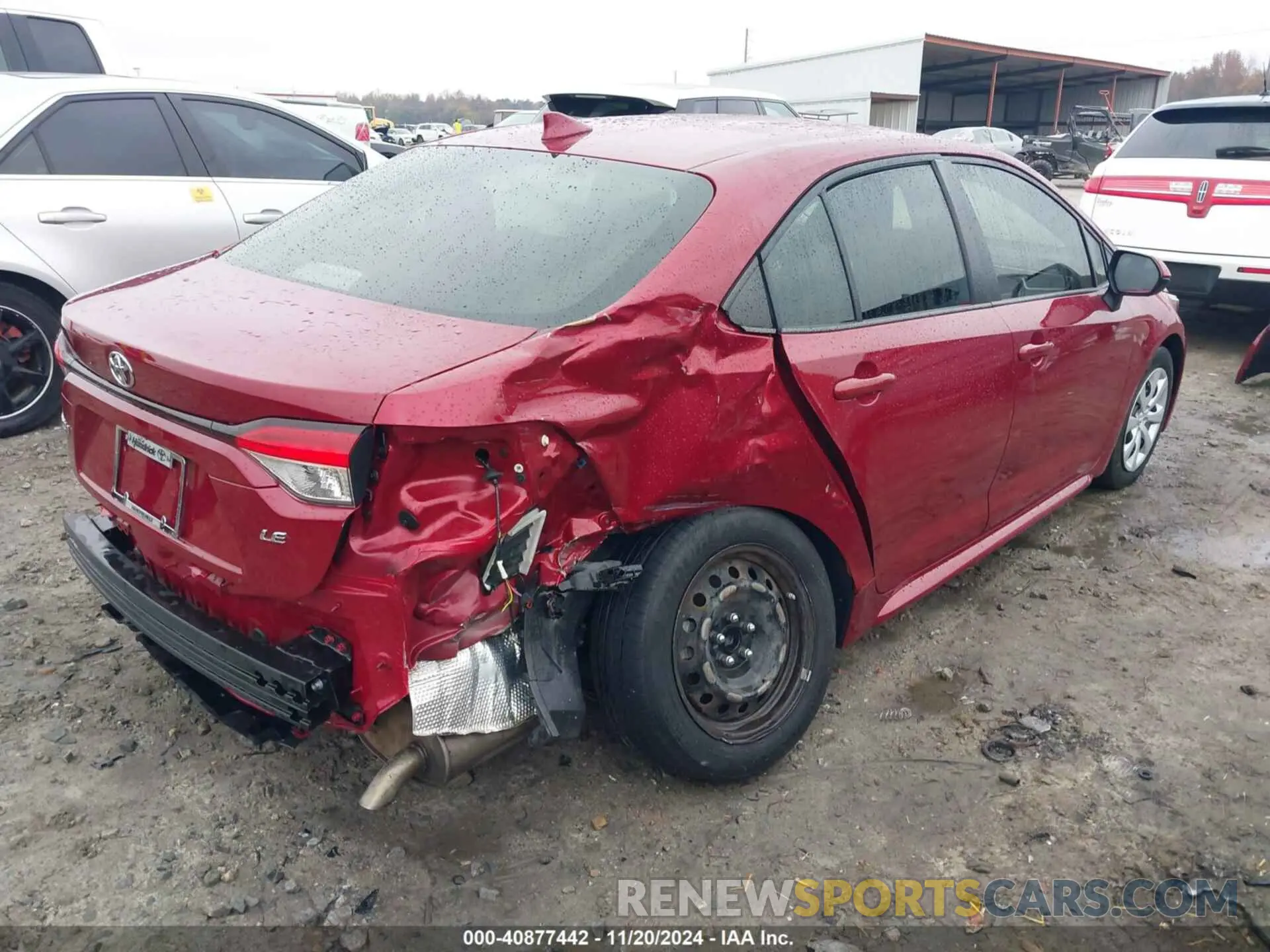 4 Photograph of a damaged car JTDEPMAEXNJ219181 TOYOTA COROLLA 2022