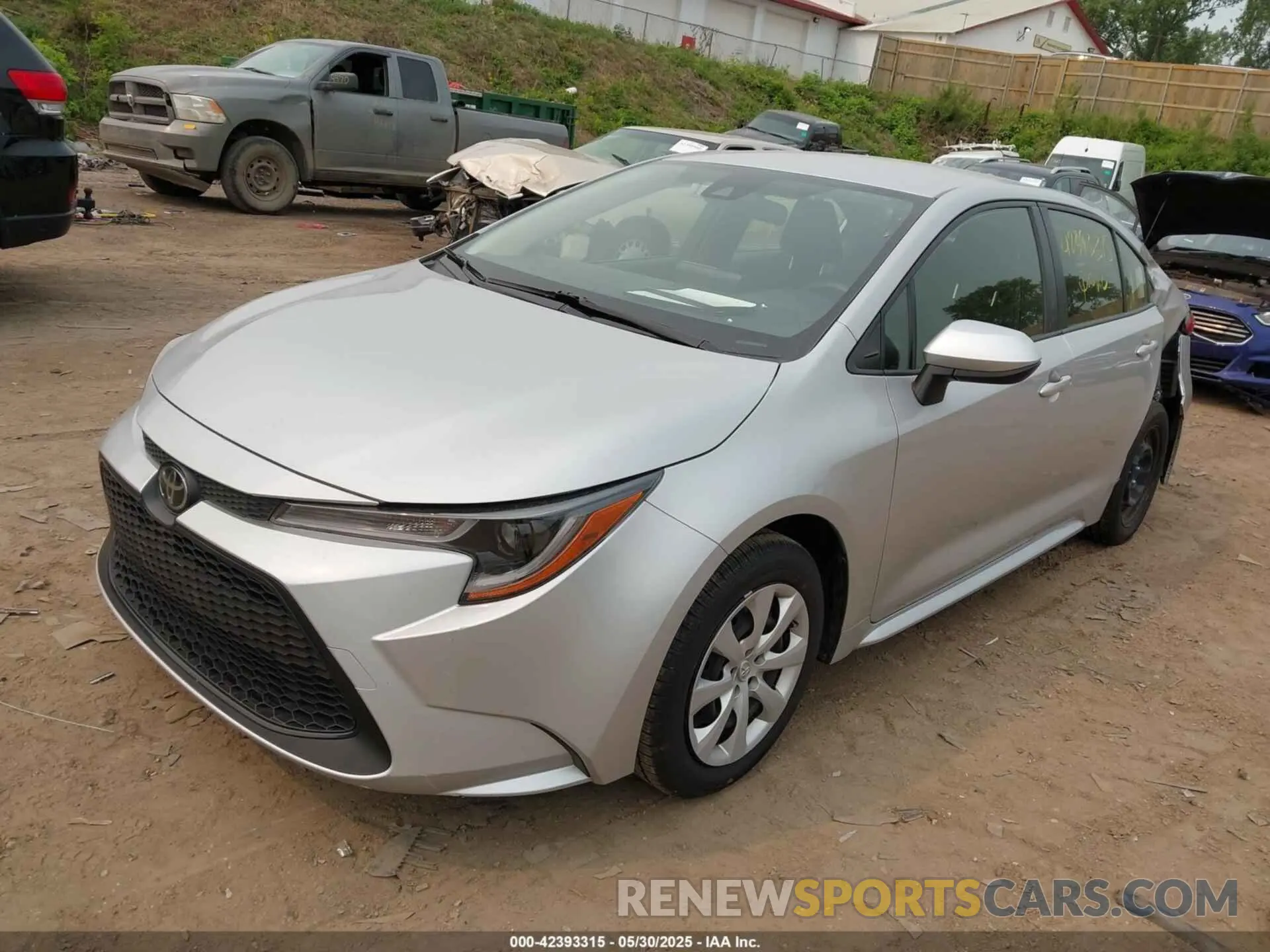 2 Photograph of a damaged car JTDEPMAEXNJ219911 TOYOTA COROLLA 2022