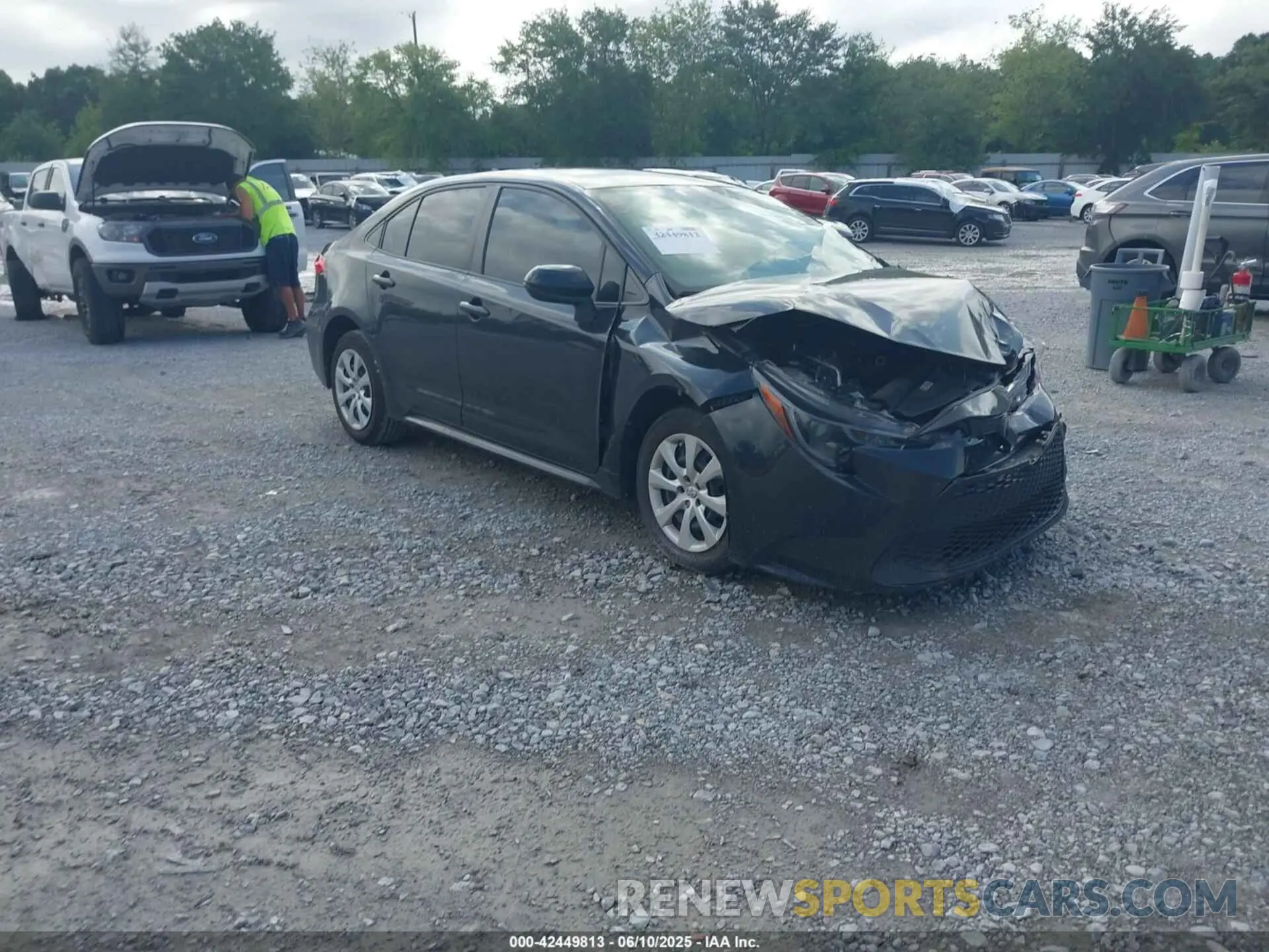 1 Photograph of a damaged car JTDEPMAEXNJ225031 TOYOTA COROLLA 2022