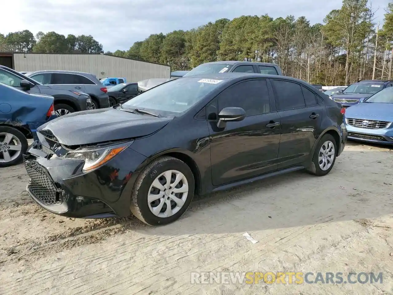 1 Photograph of a damaged car JTDEPMAEXNJ225319 TOYOTA COROLLA 2022