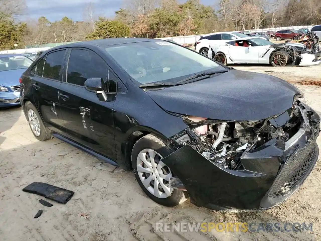 4 Photograph of a damaged car JTDEPMAEXNJ225319 TOYOTA COROLLA 2022