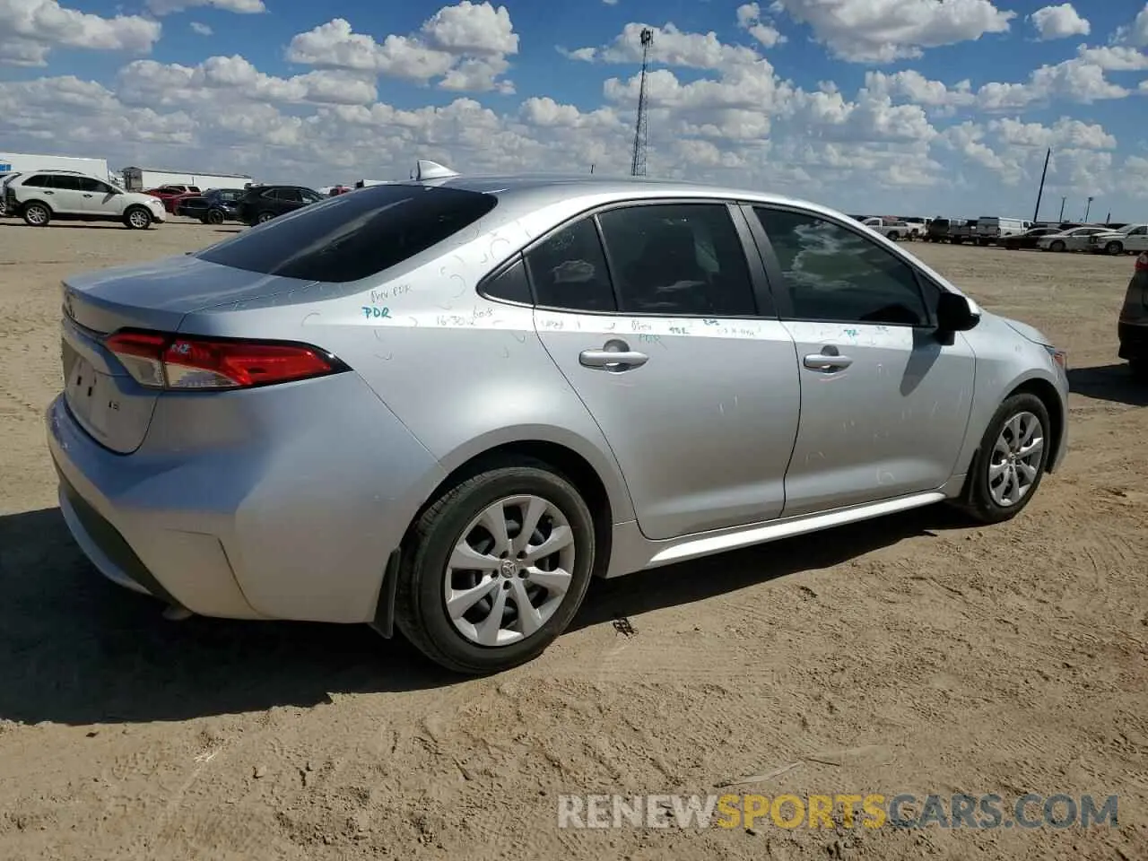 3 Photograph of a damaged car JTDEPMAEXNJ229189 TOYOTA COROLLA 2022