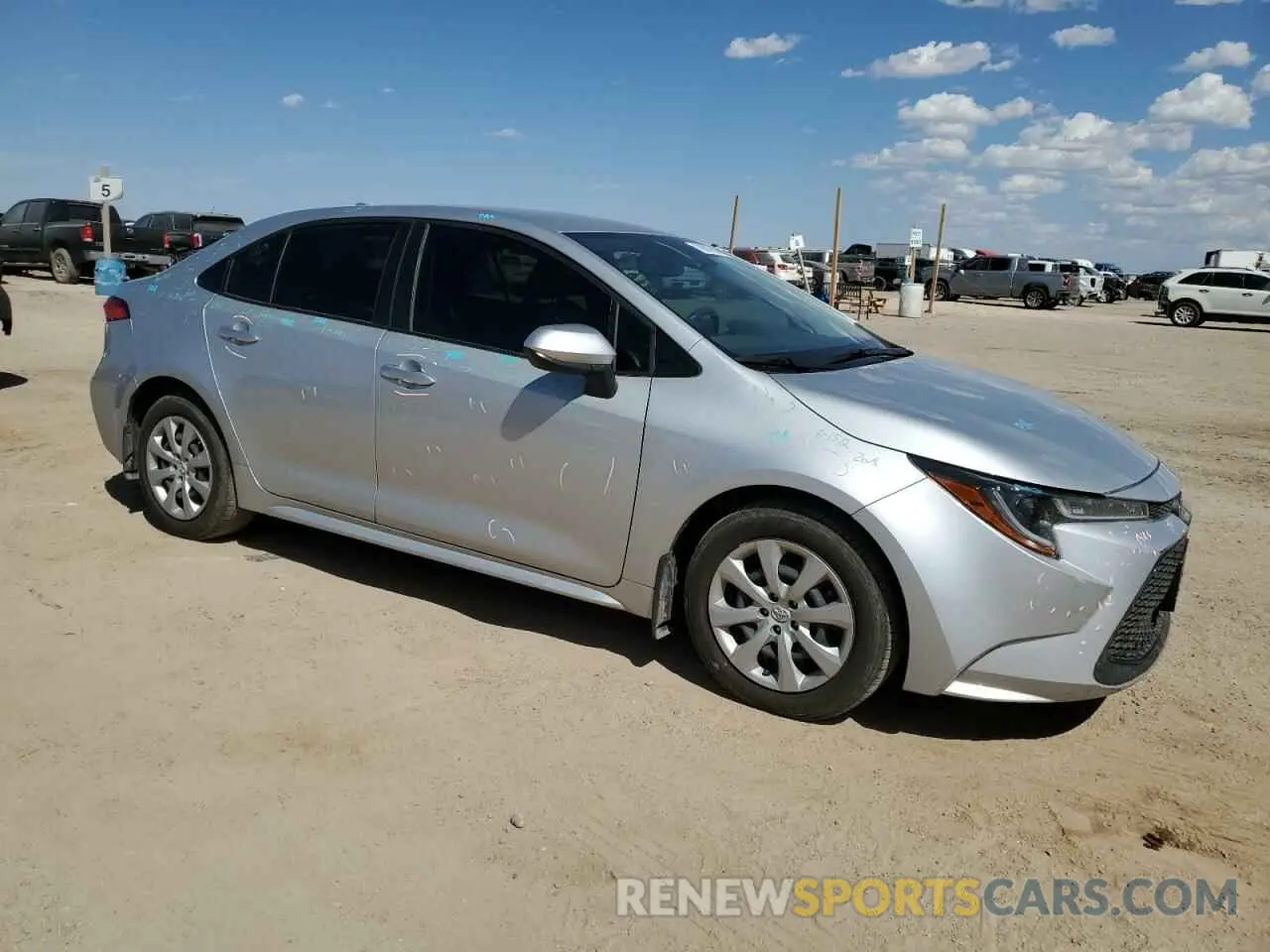 4 Photograph of a damaged car JTDEPMAEXNJ229189 TOYOTA COROLLA 2022