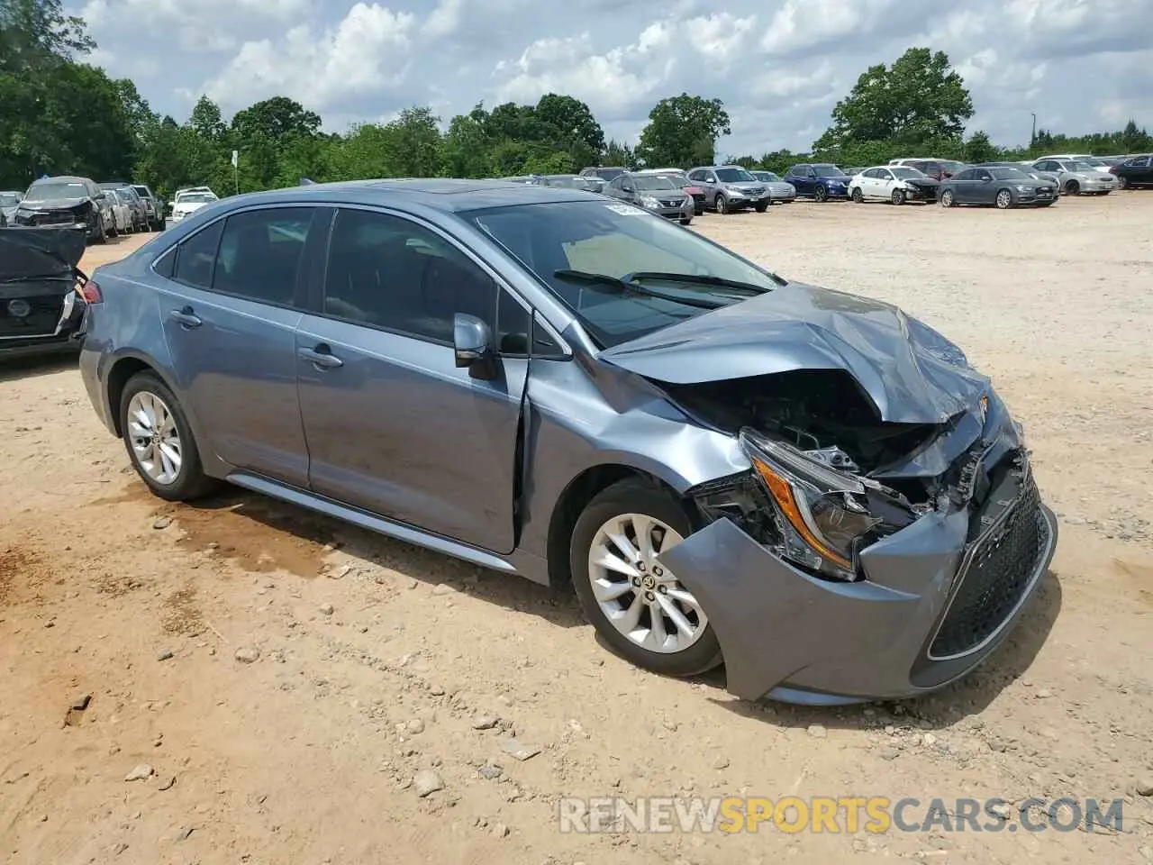 4 Photograph of a damaged car JTDFPMAE3N3026217 TOYOTA COROLLA 2022