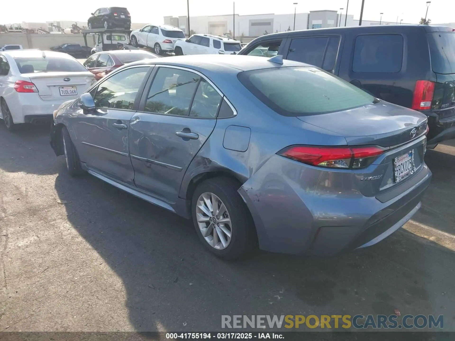 3 Photograph of a damaged car JTDFPMAE8N3013415 TOYOTA COROLLA 2022