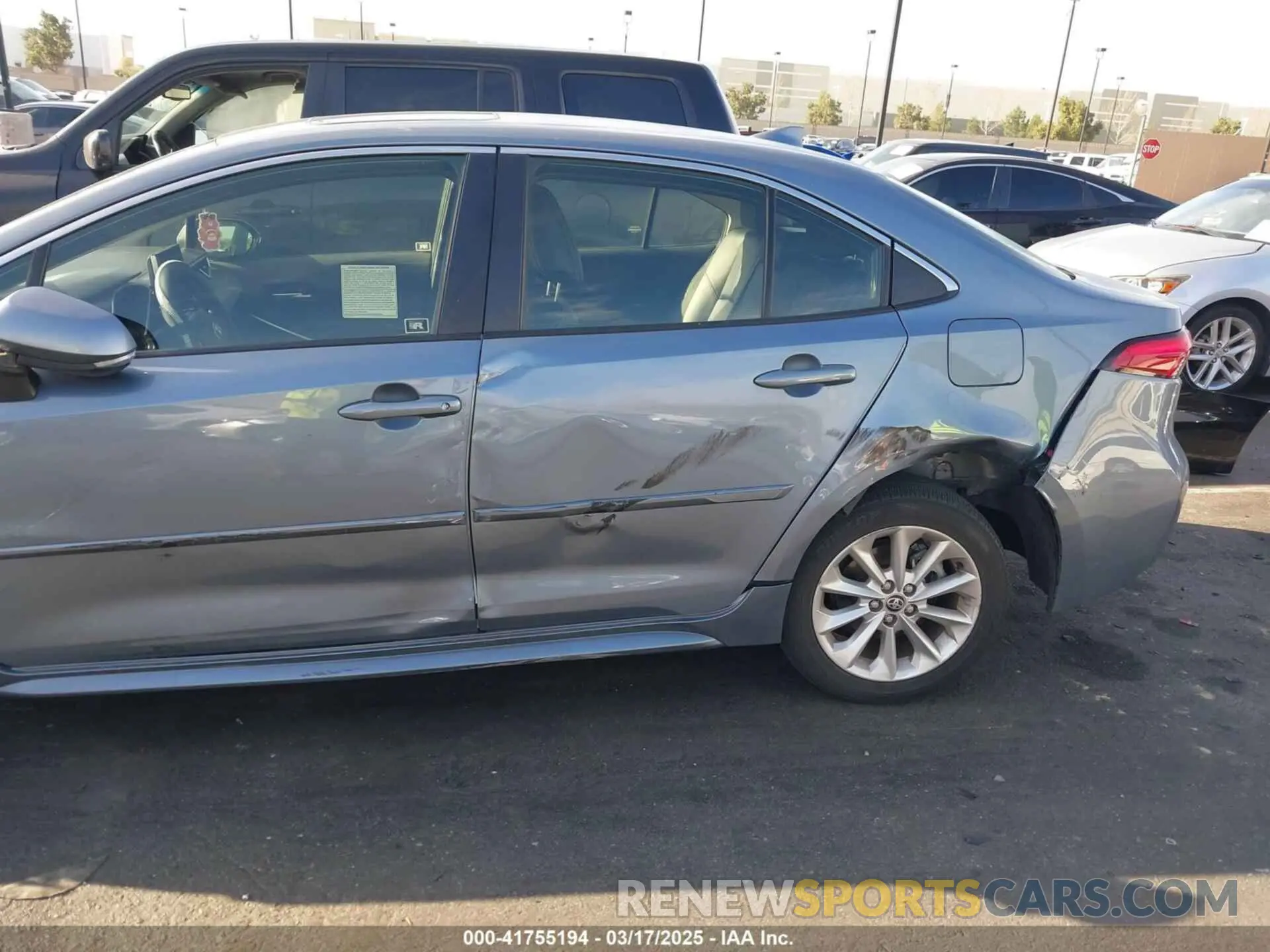 6 Photograph of a damaged car JTDFPMAE8N3013415 TOYOTA COROLLA 2022