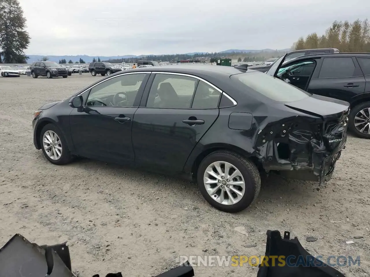 2 Photograph of a damaged car JTDFPMAEXNJ223171 TOYOTA COROLLA 2022