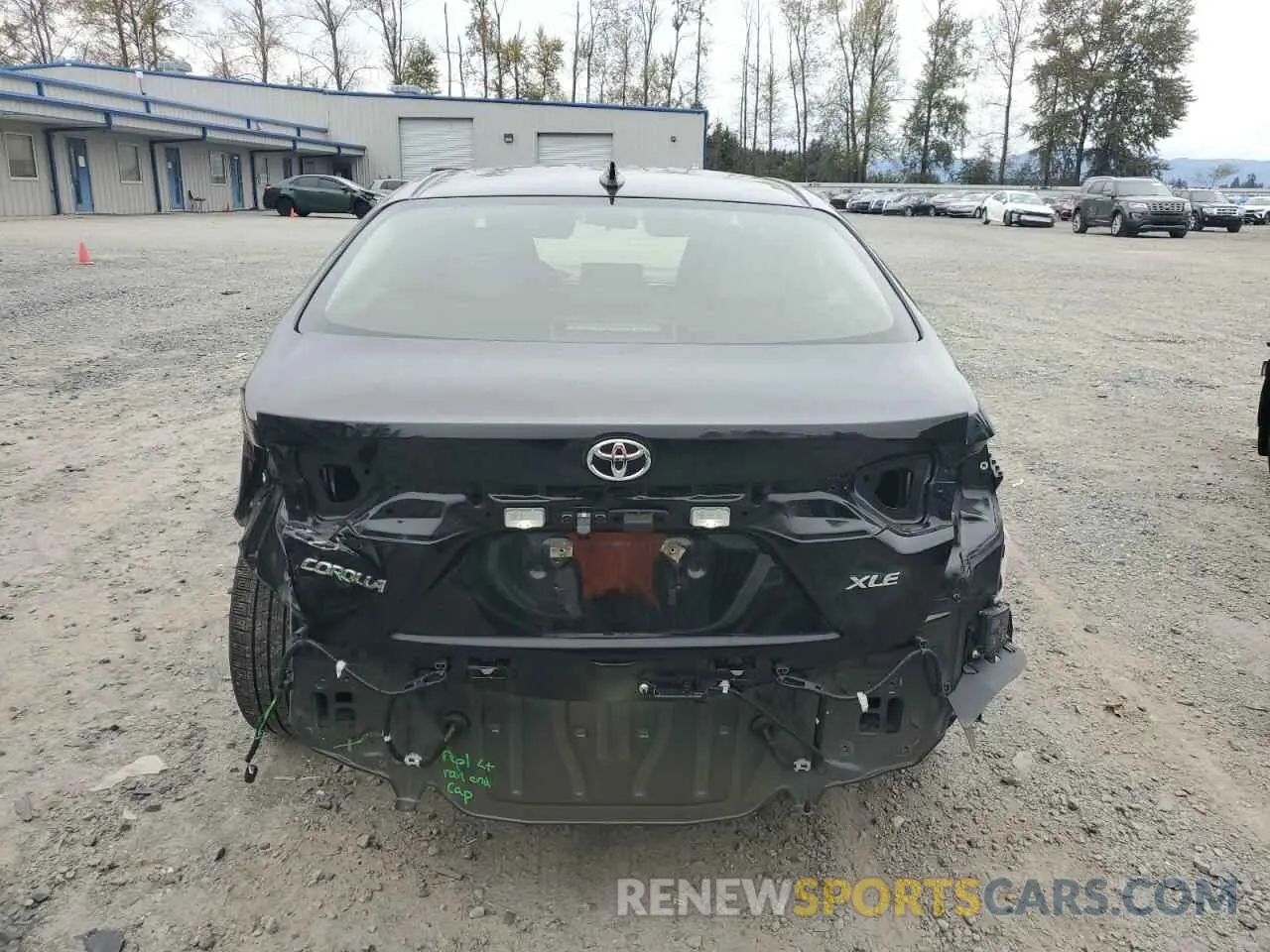 6 Photograph of a damaged car JTDFPMAEXNJ223171 TOYOTA COROLLA 2022