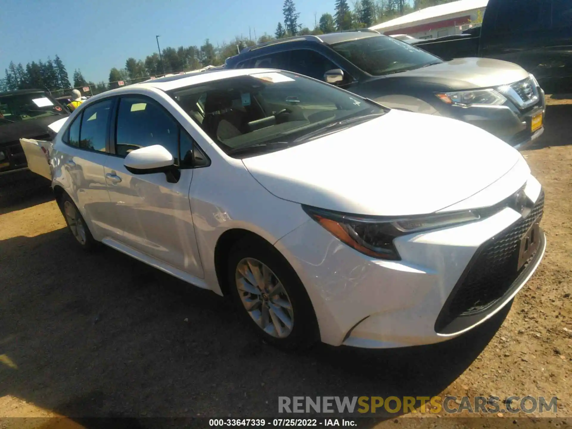 1 Photograph of a damaged car JTDHPMAE1N3005598 TOYOTA COROLLA 2022