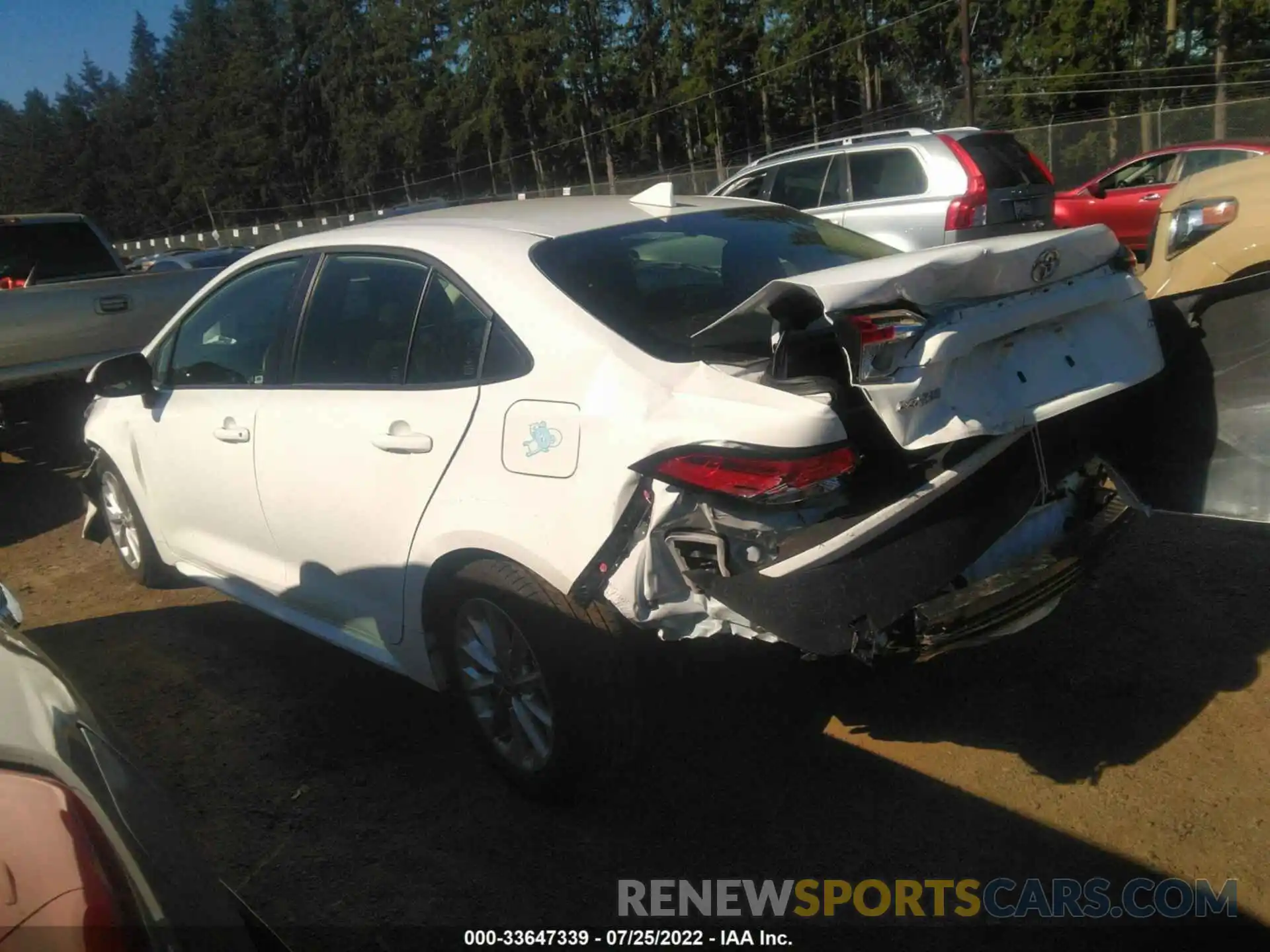 3 Photograph of a damaged car JTDHPMAE1N3005598 TOYOTA COROLLA 2022