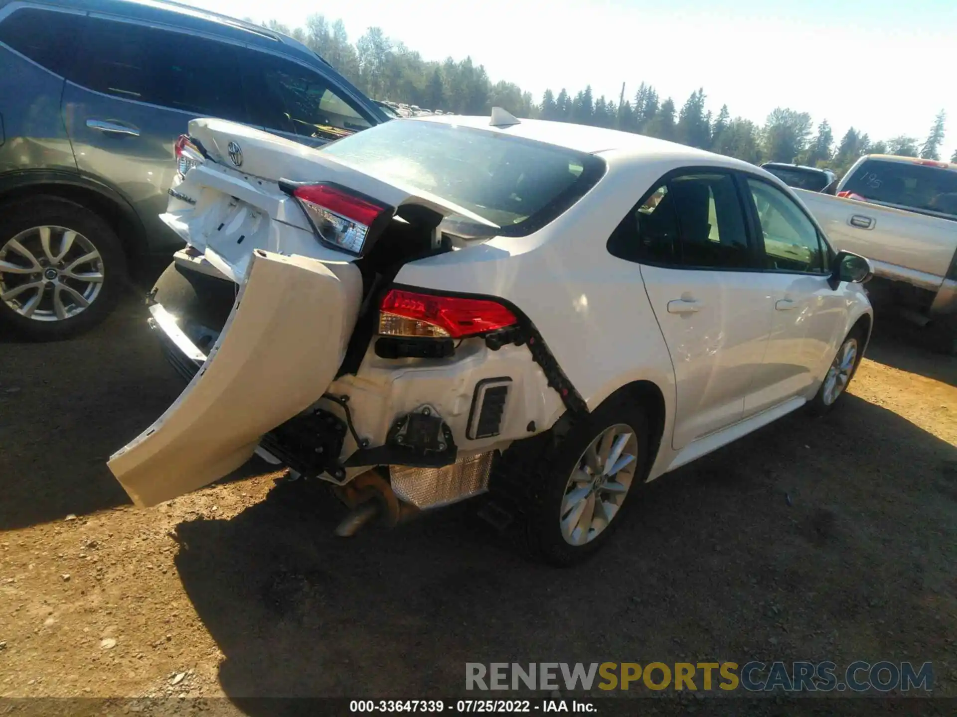 4 Photograph of a damaged car JTDHPMAE1N3005598 TOYOTA COROLLA 2022