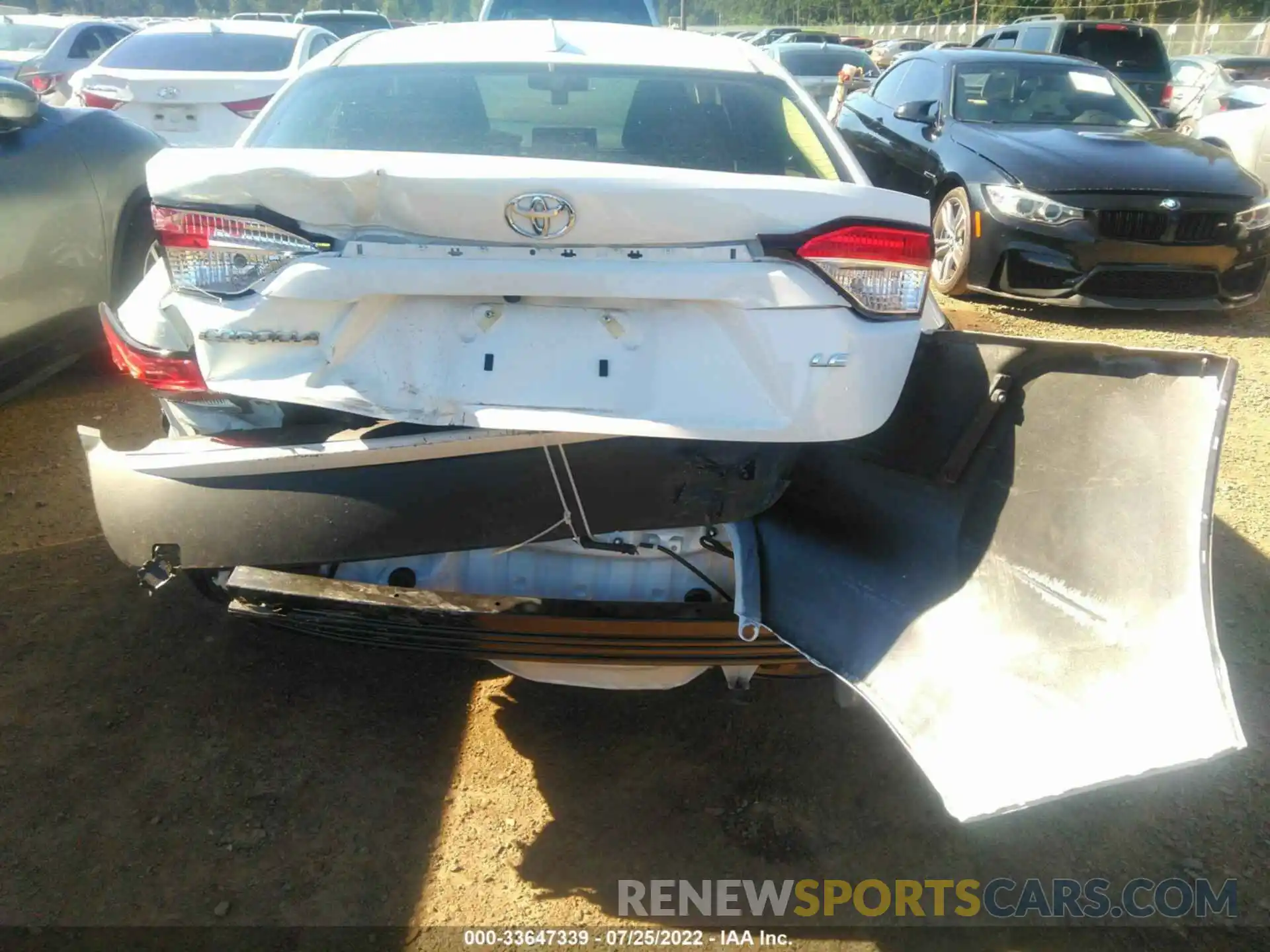 6 Photograph of a damaged car JTDHPMAE1N3005598 TOYOTA COROLLA 2022