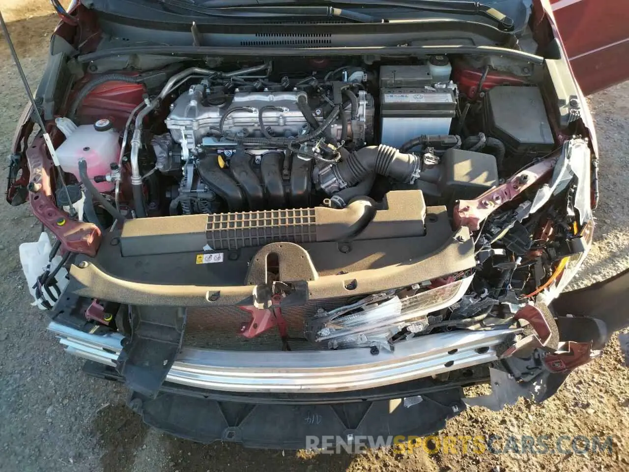 11 Photograph of a damaged car JTDHPMAE9NJ225163 TOYOTA COROLLA 2022