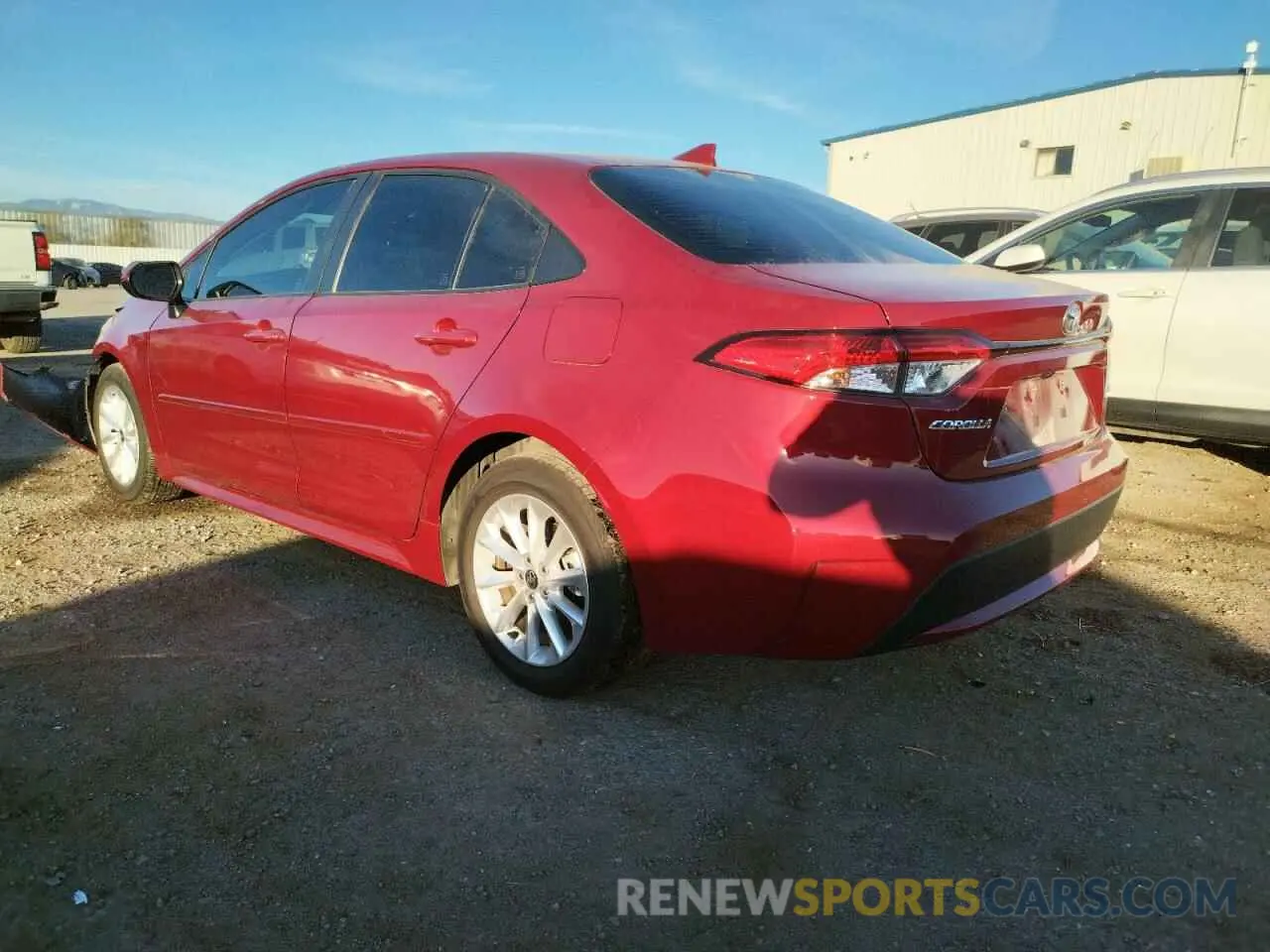 2 Photograph of a damaged car JTDHPMAE9NJ225163 TOYOTA COROLLA 2022