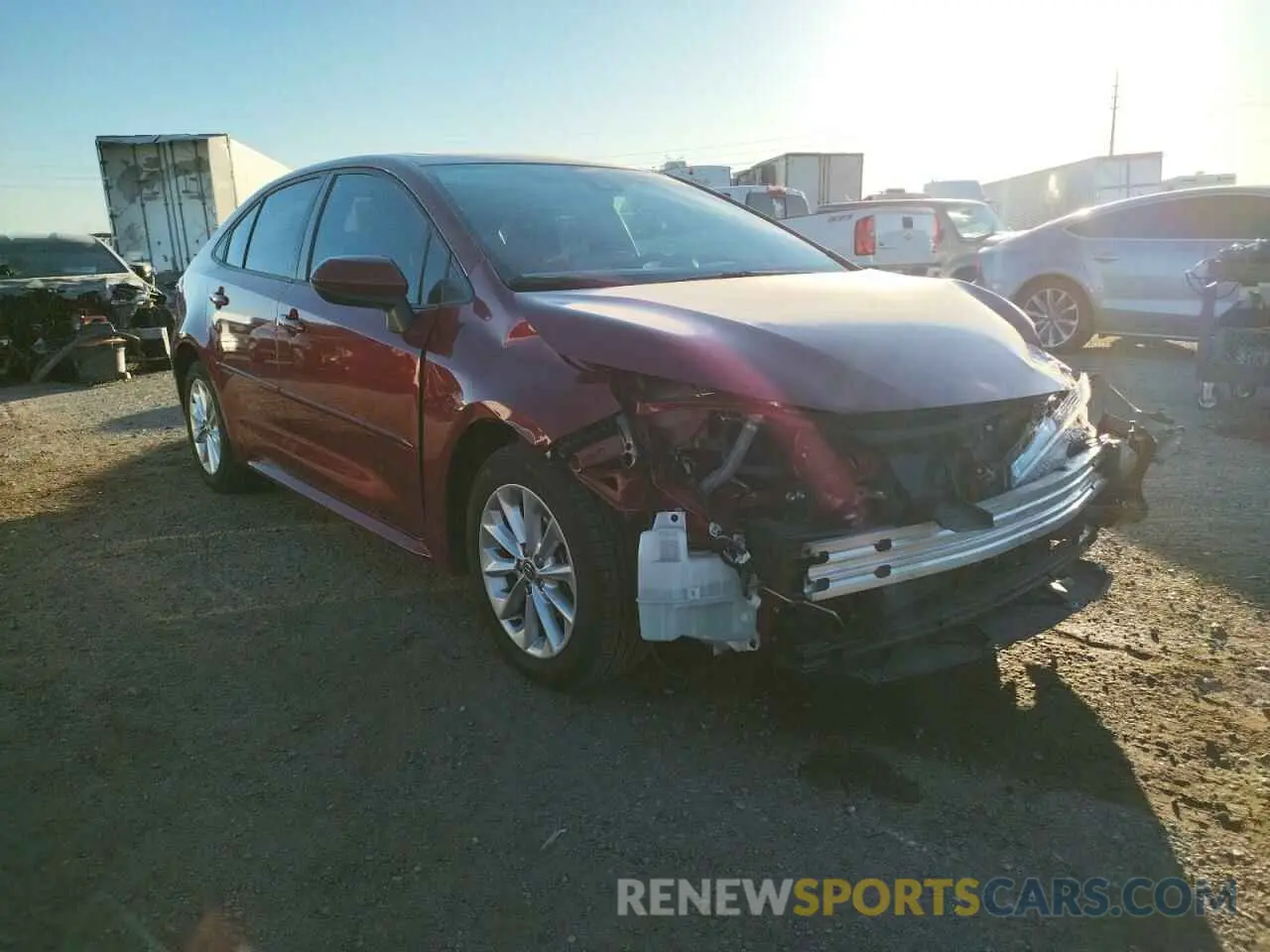 4 Photograph of a damaged car JTDHPMAE9NJ225163 TOYOTA COROLLA 2022