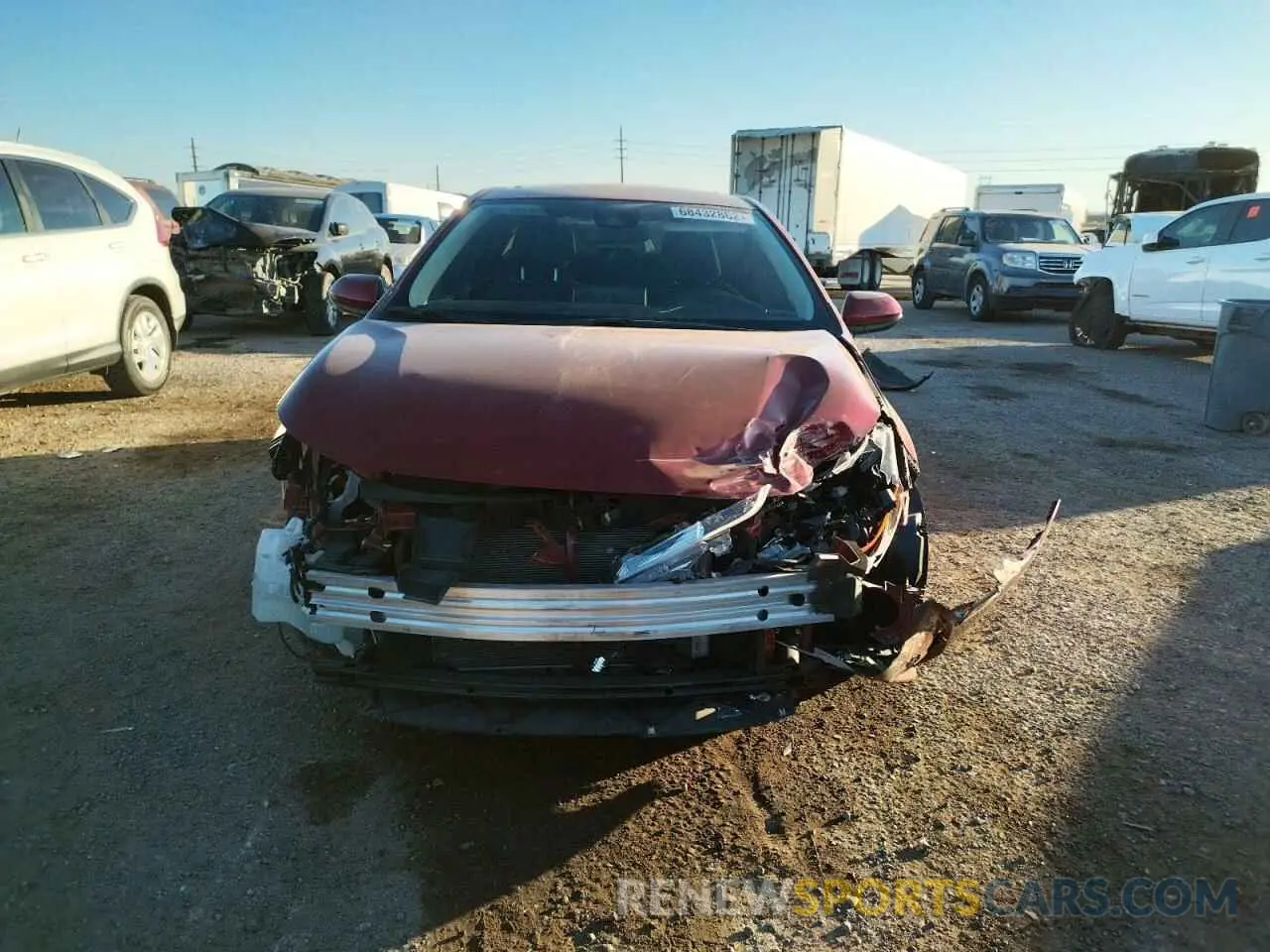 5 Photograph of a damaged car JTDHPMAE9NJ225163 TOYOTA COROLLA 2022