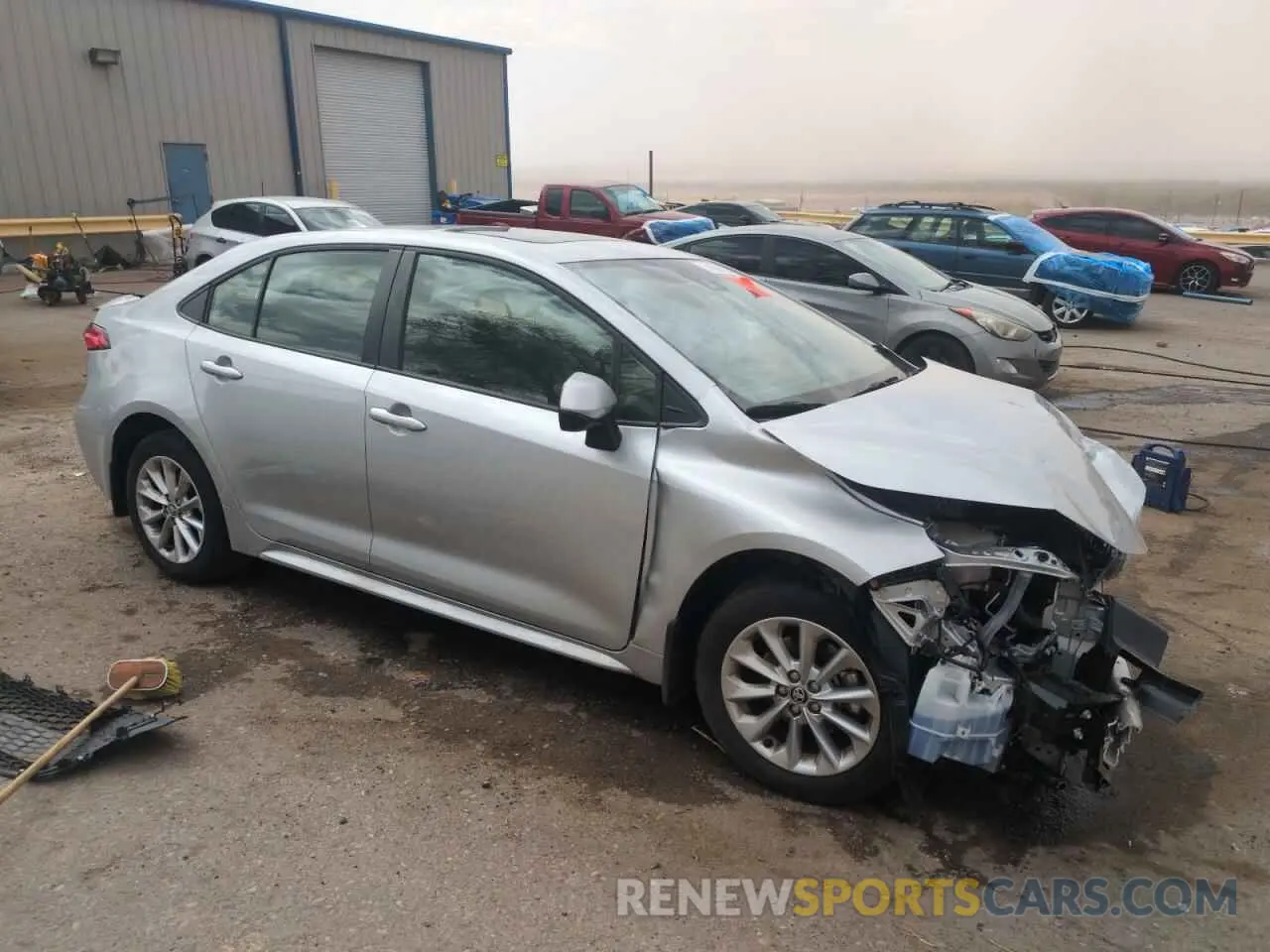 4 Photograph of a damaged car JTDHPMAEXN3029768 TOYOTA COROLLA 2022
