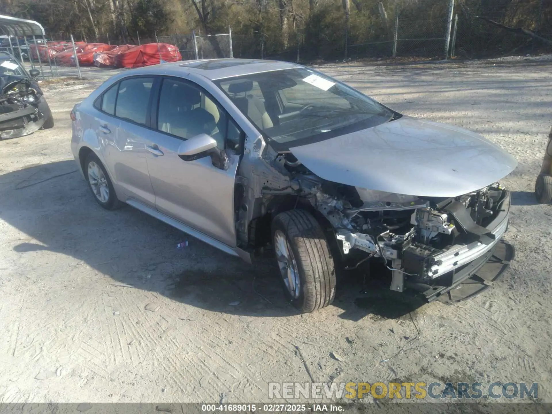 1 Photograph of a damaged car JTDHPMAEXNJ200904 TOYOTA COROLLA 2022