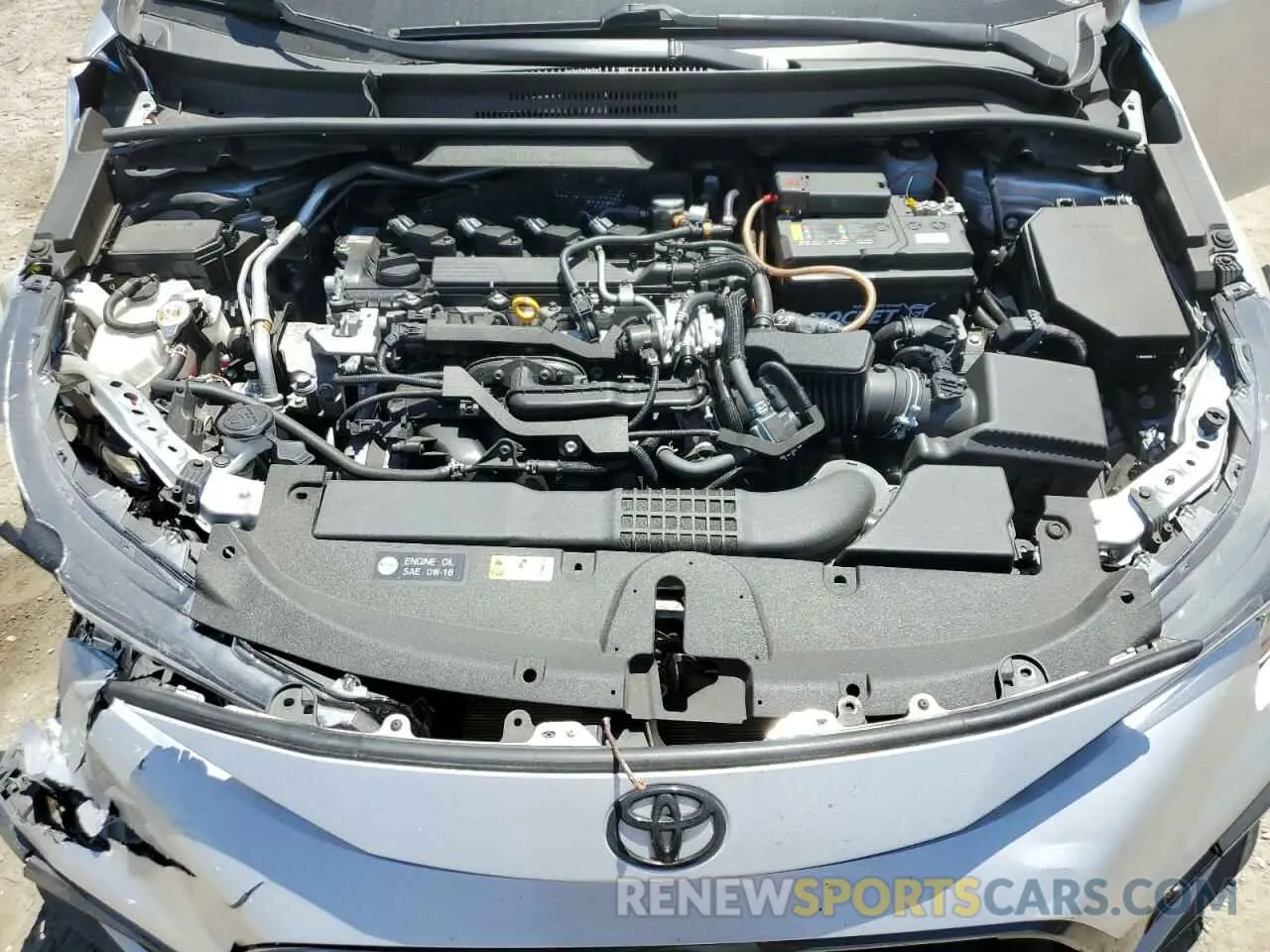 11 Photograph of a damaged car JTDM4MCE1NJ091608 TOYOTA COROLLA 2022