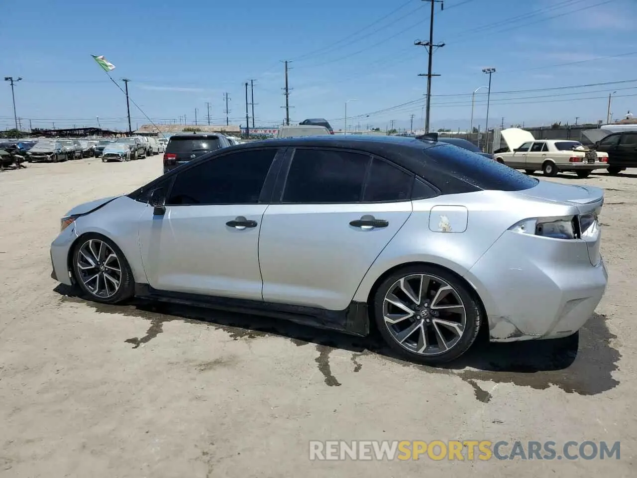 2 Photograph of a damaged car JTDM4MCE1NJ091608 TOYOTA COROLLA 2022
