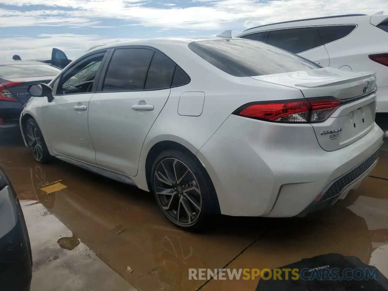2 Photograph of a damaged car JTDM4MCE4NJ098391 TOYOTA COROLLA 2022