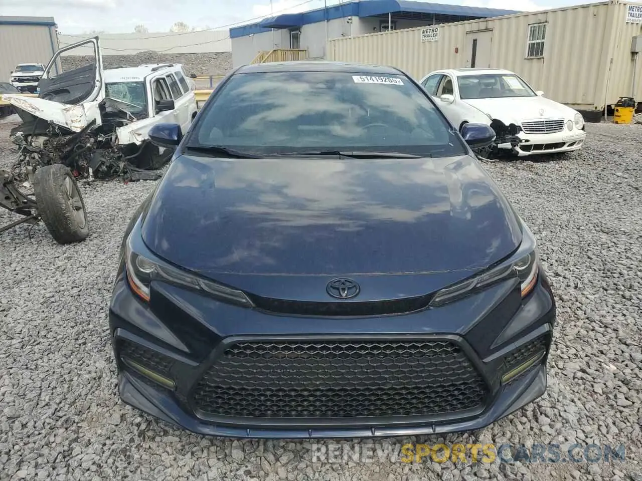 5 Photograph of a damaged car JTDM4MCE8NJ086762 TOYOTA COROLLA 2022