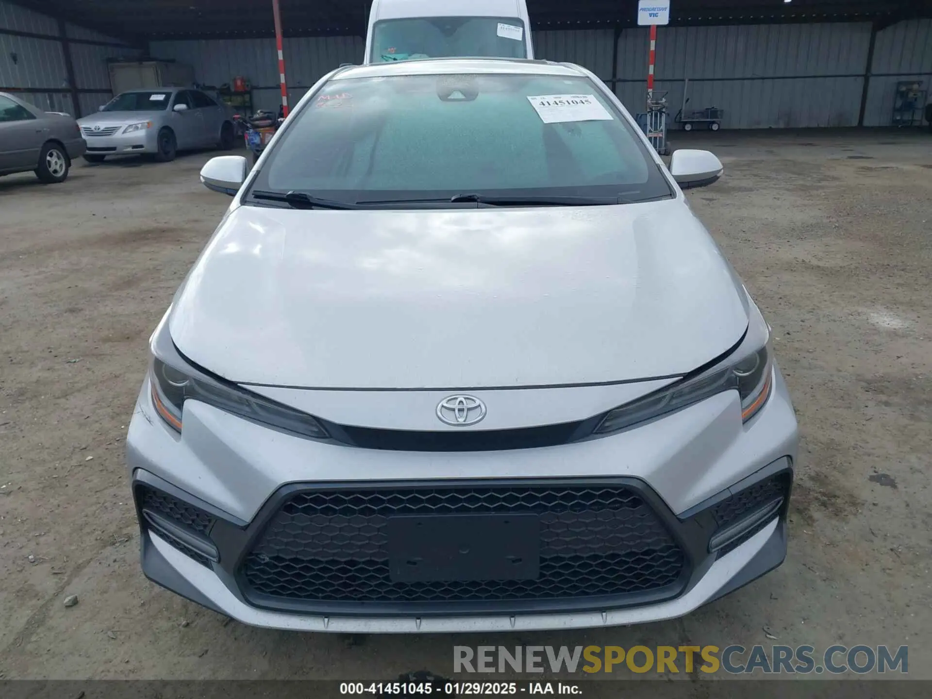 12 Photograph of a damaged car JTDM4MCEXNJ097309 TOYOTA COROLLA 2022