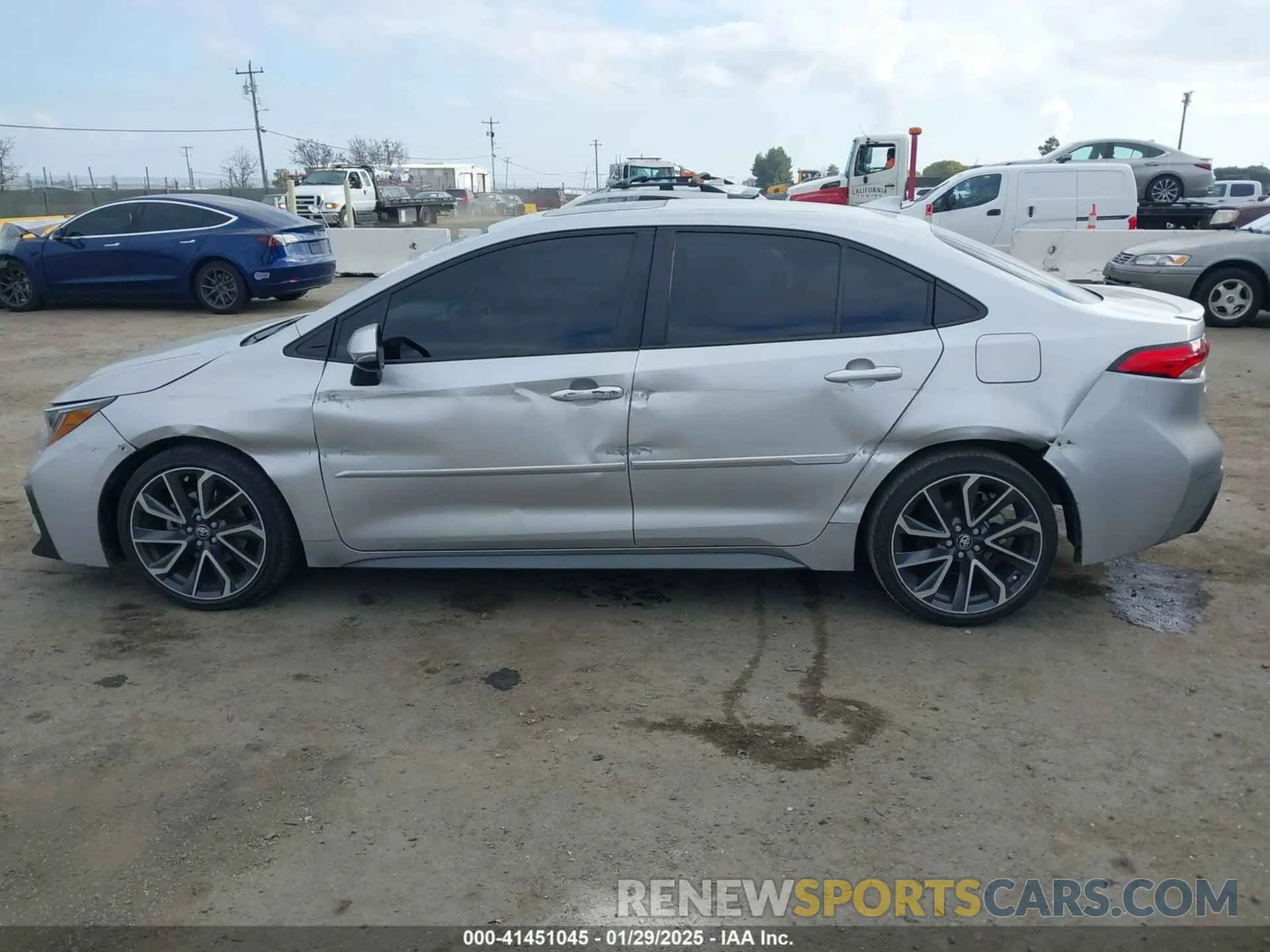 14 Photograph of a damaged car JTDM4MCEXNJ097309 TOYOTA COROLLA 2022