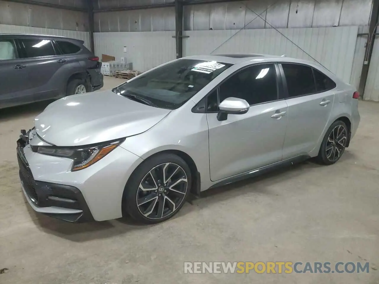 1 Photograph of a damaged car JTDP4MCE0N3504247 TOYOTA COROLLA 2022
