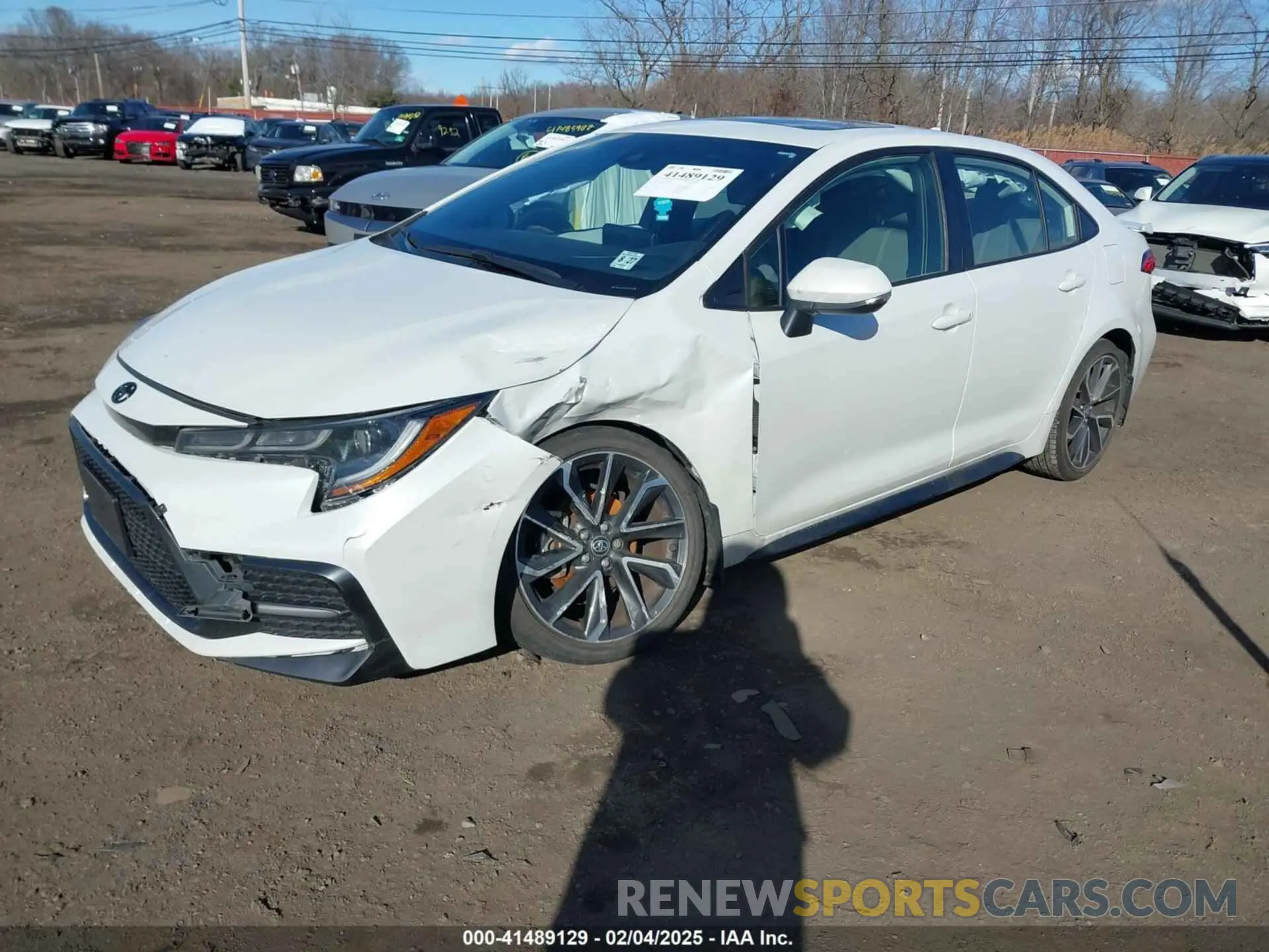 2 Photograph of a damaged car JTDP4MCE0N3512039 TOYOTA COROLLA 2022