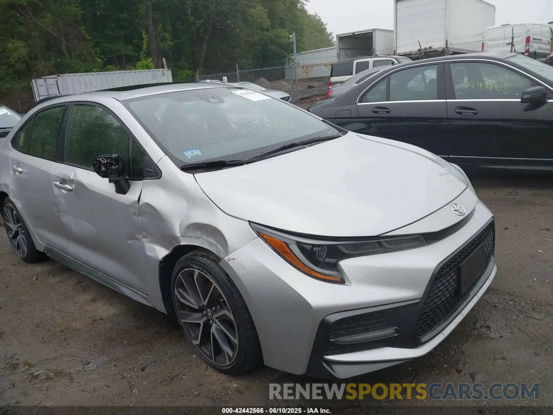 1 Photograph of a damaged car JTDP4MCE0NJ092763 TOYOTA COROLLA 2022