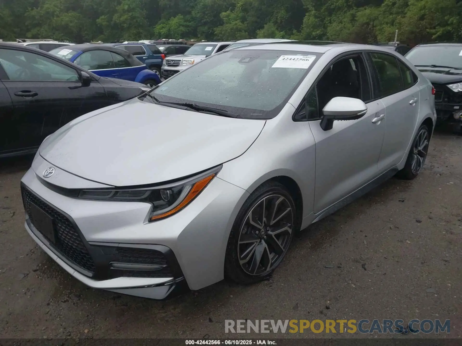 2 Photograph of a damaged car JTDP4MCE0NJ092763 TOYOTA COROLLA 2022