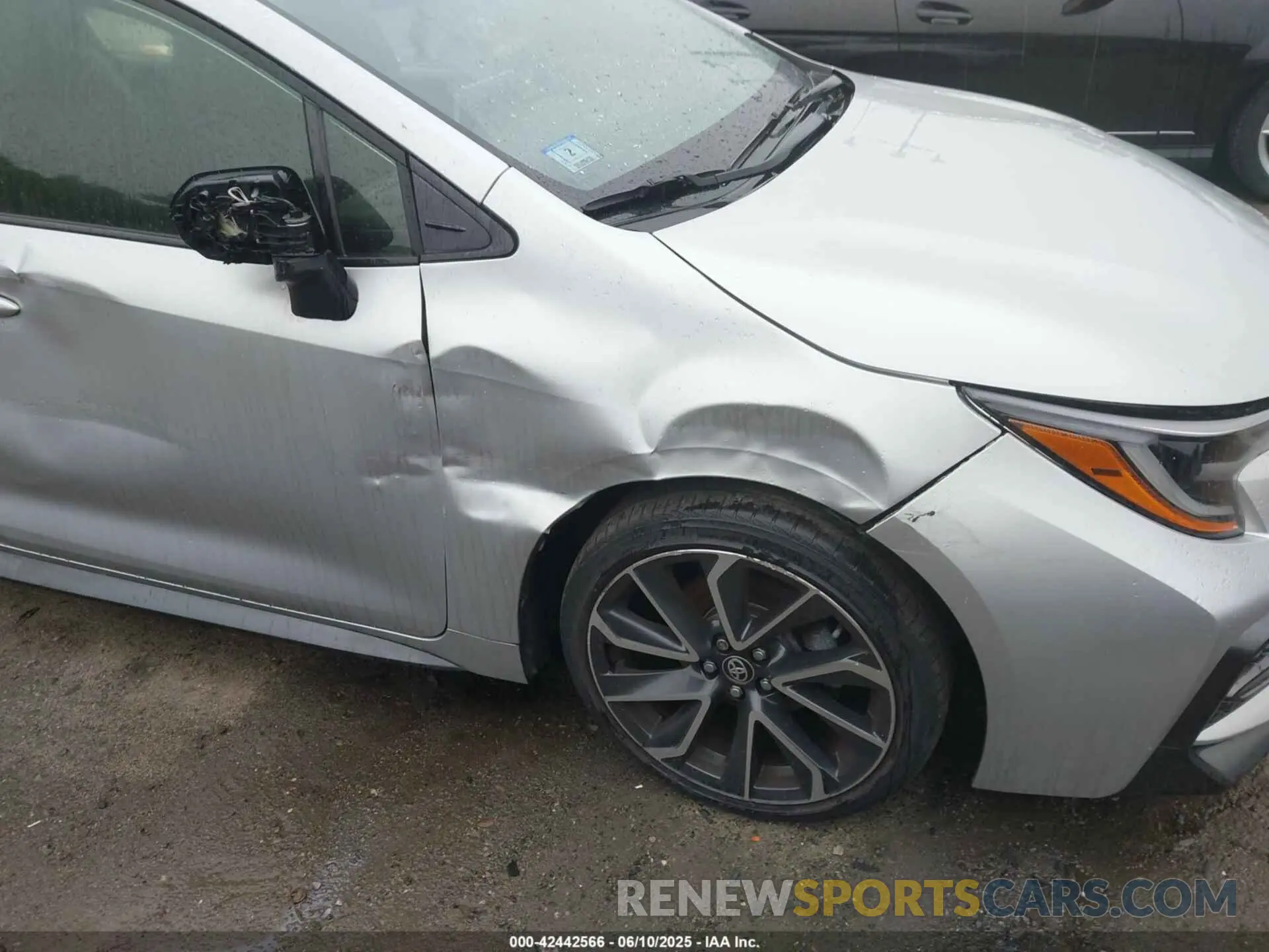 6 Photograph of a damaged car JTDP4MCE0NJ092763 TOYOTA COROLLA 2022
